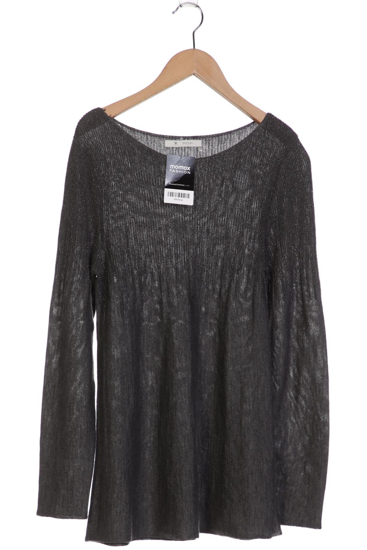 

monari Damen Pullover, grau, Gr. 38