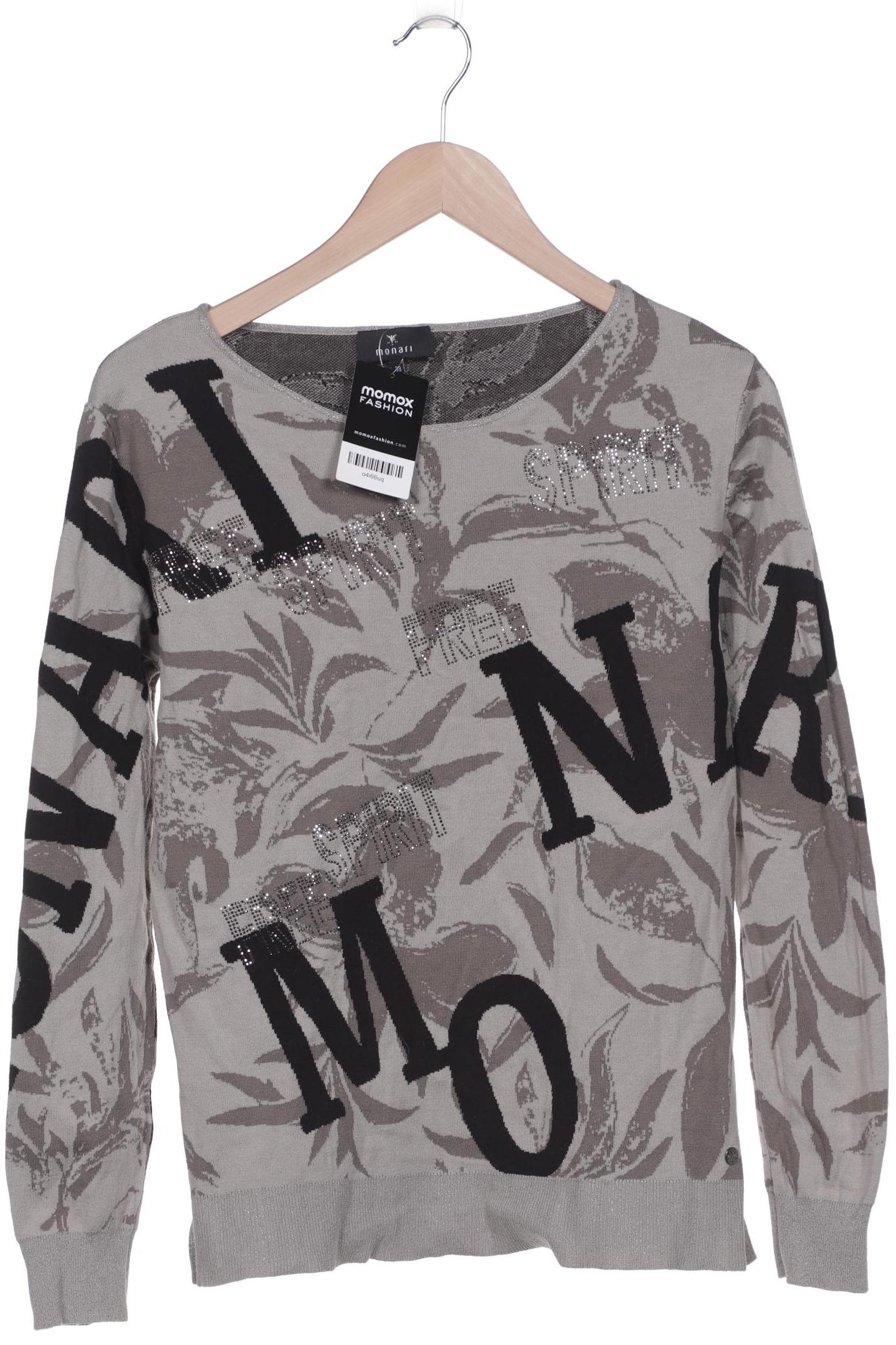 

monari Damen Pullover, grün, Gr. 38