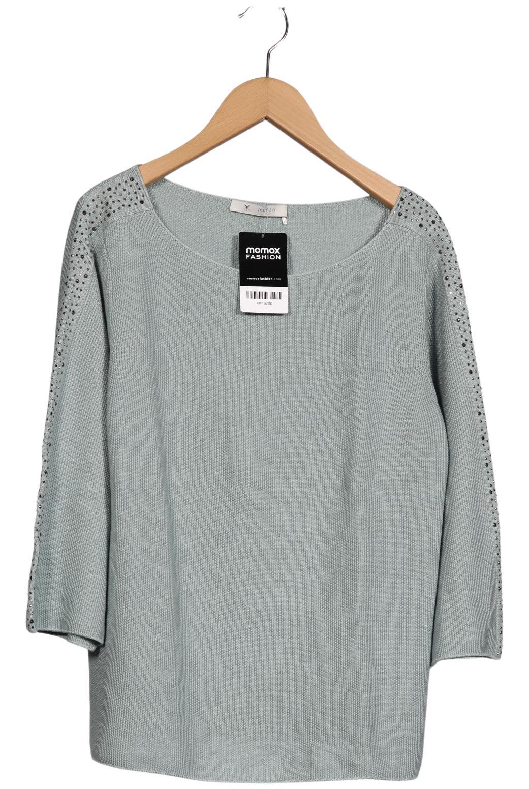 

monari Damen Pullover, türkis, Gr. 38