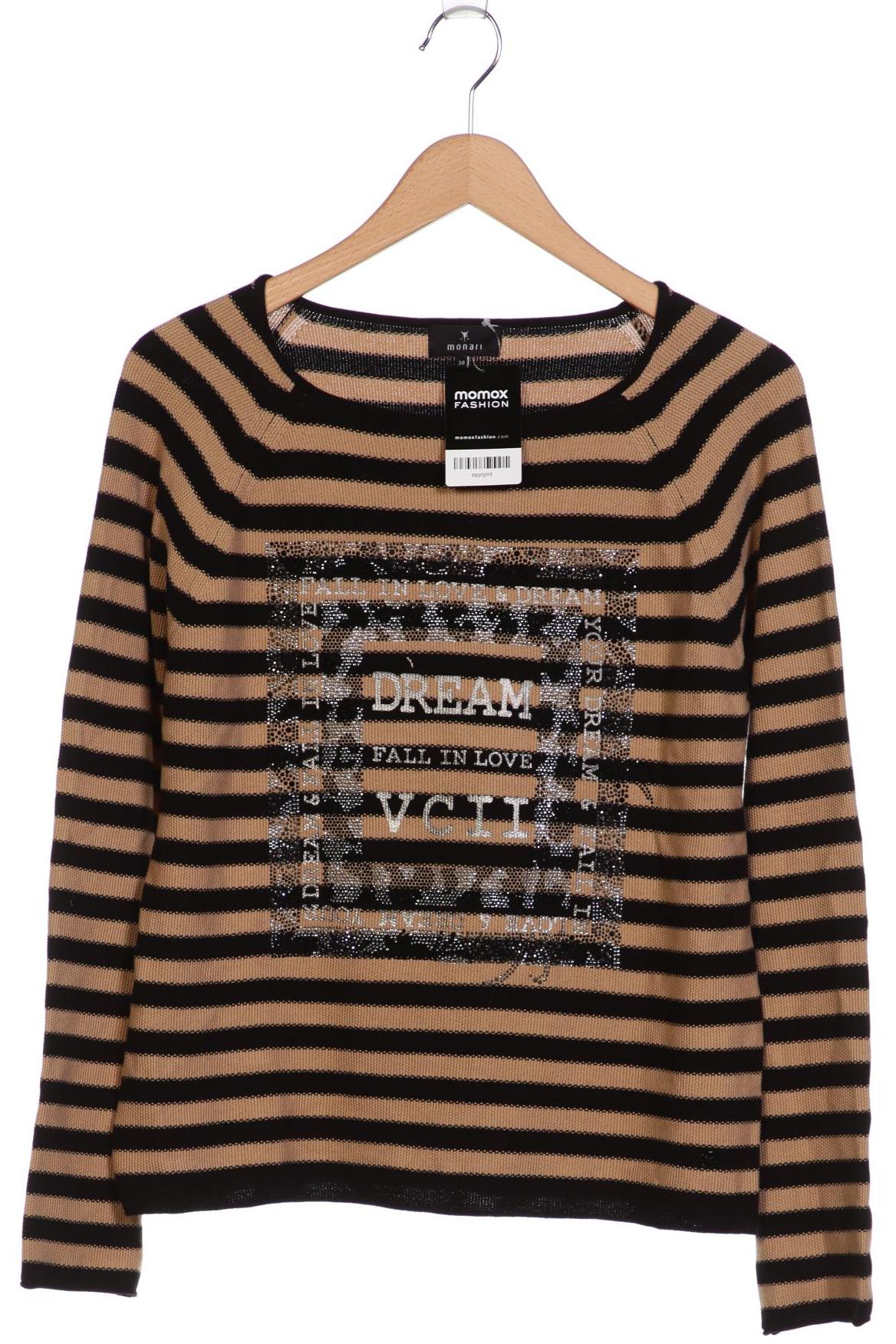 

monari Damen Pullover, beige, Gr. 38