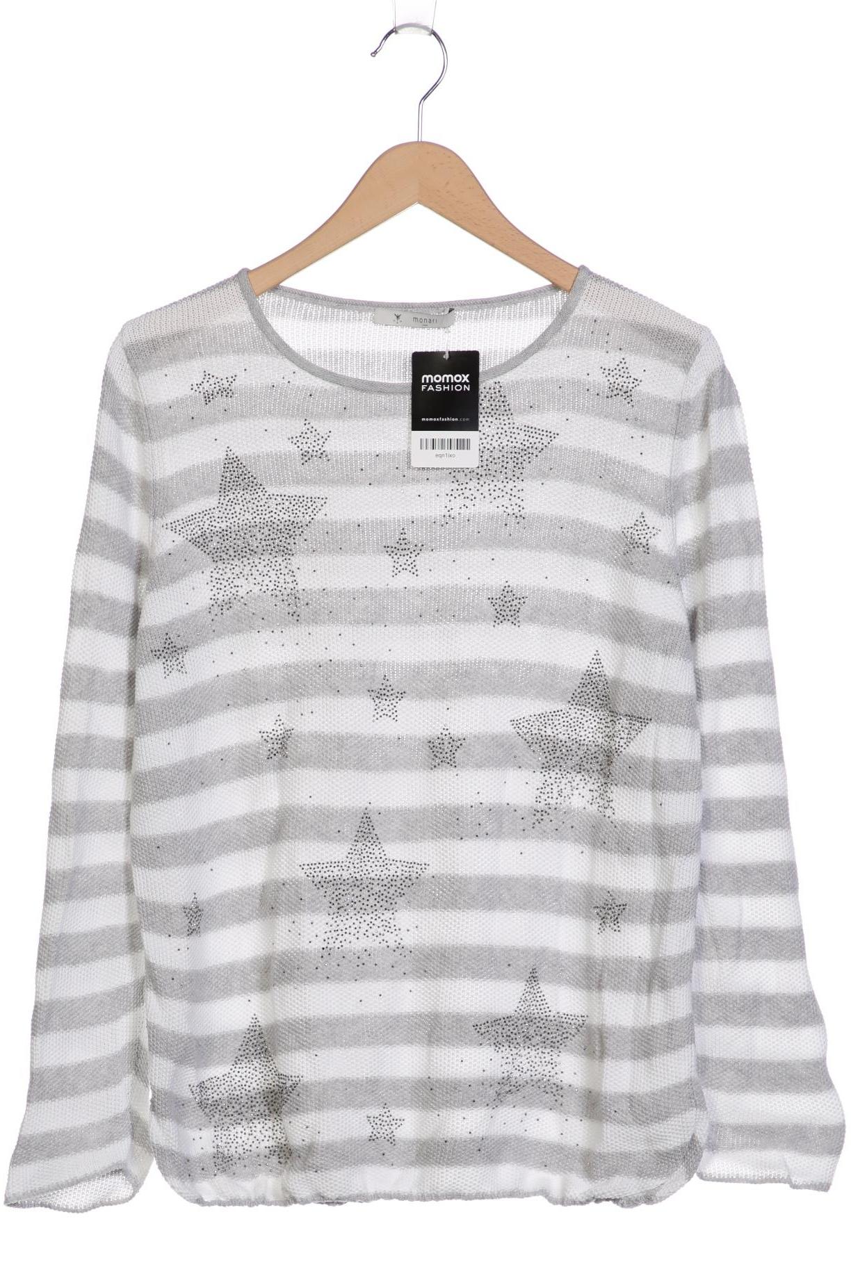 

monari Damen Pullover, grau, Gr. 44