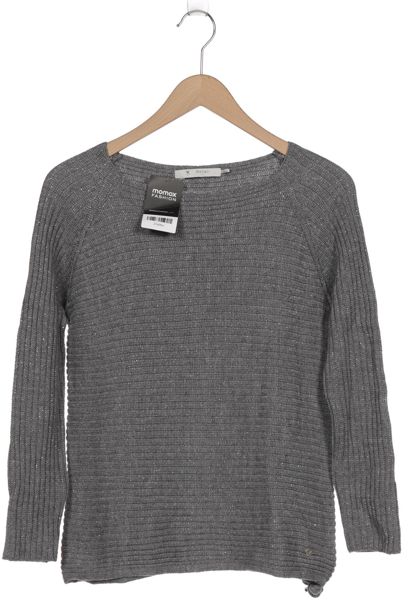 

monari Damen Pullover, grau, Gr. 38
