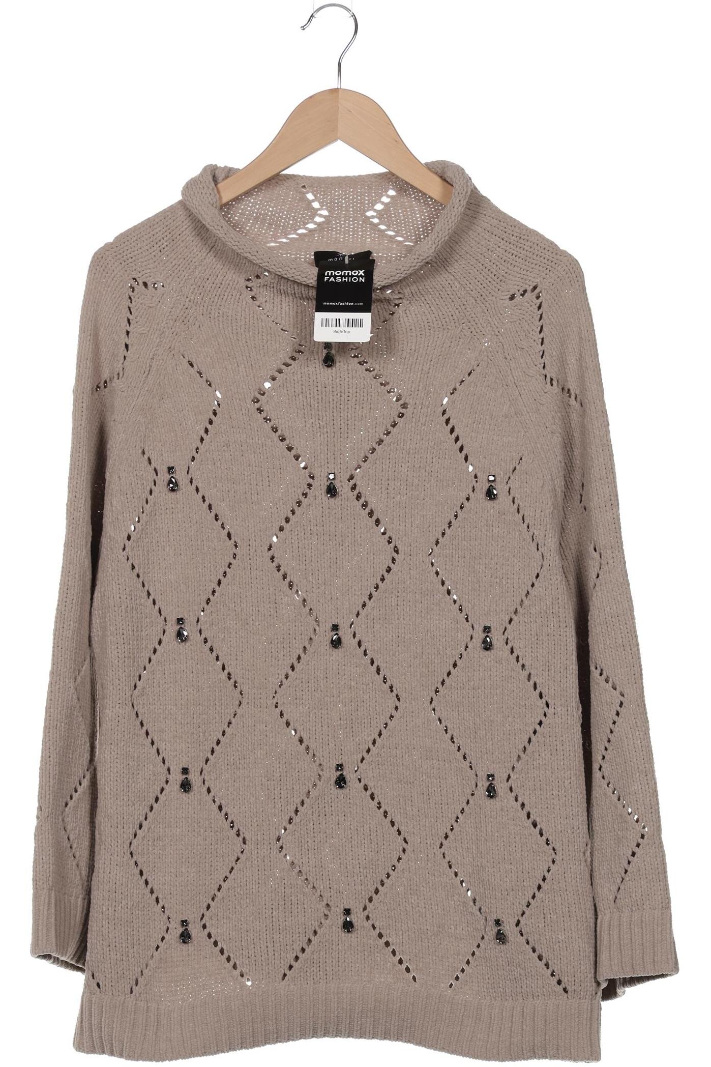 

monari Damen Pullover, braun, Gr. 44