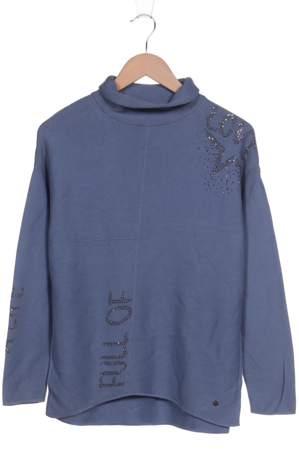 

monari Damen Pullover, blau, Gr. 38