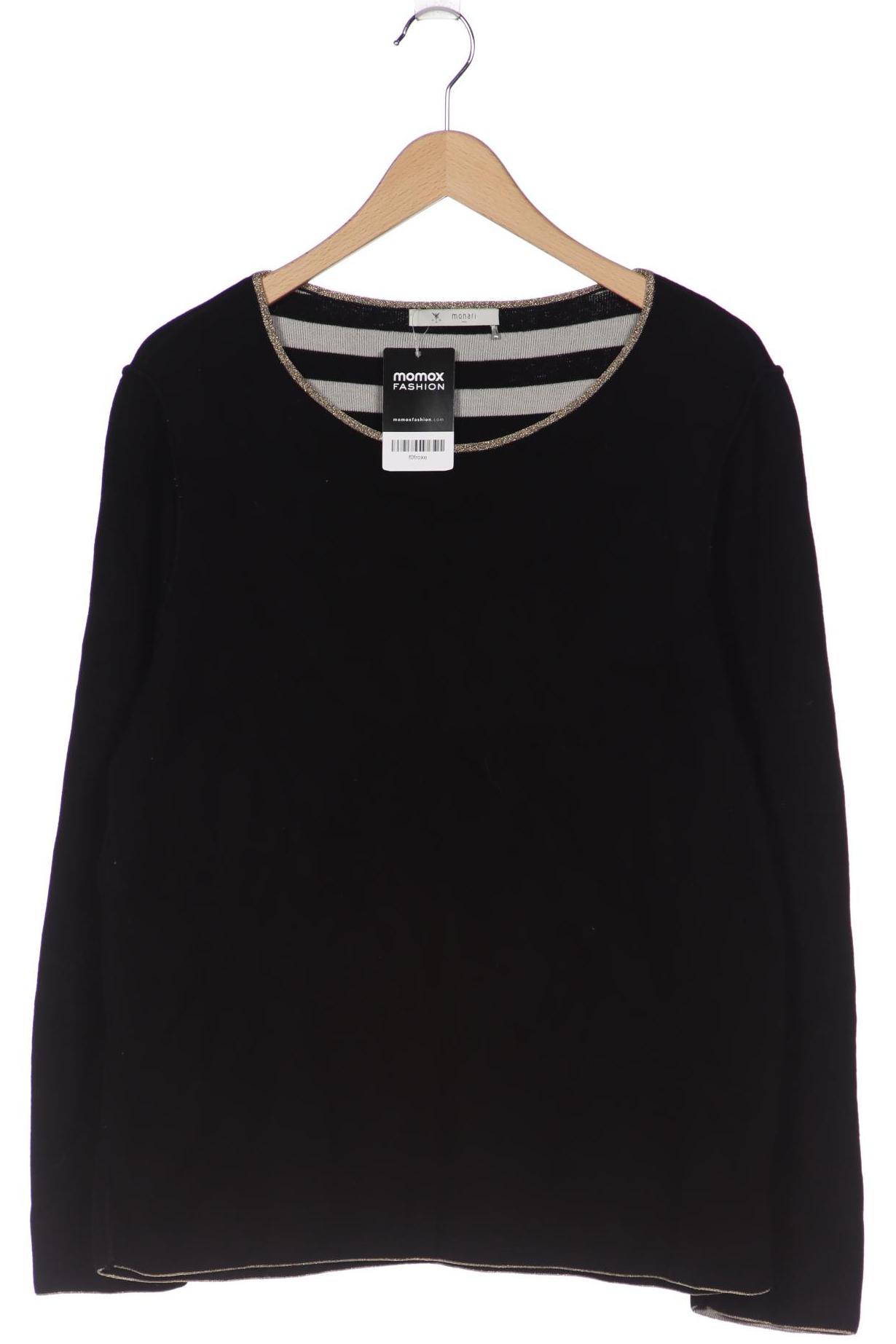 

monari Damen Pullover, schwarz, Gr. 46