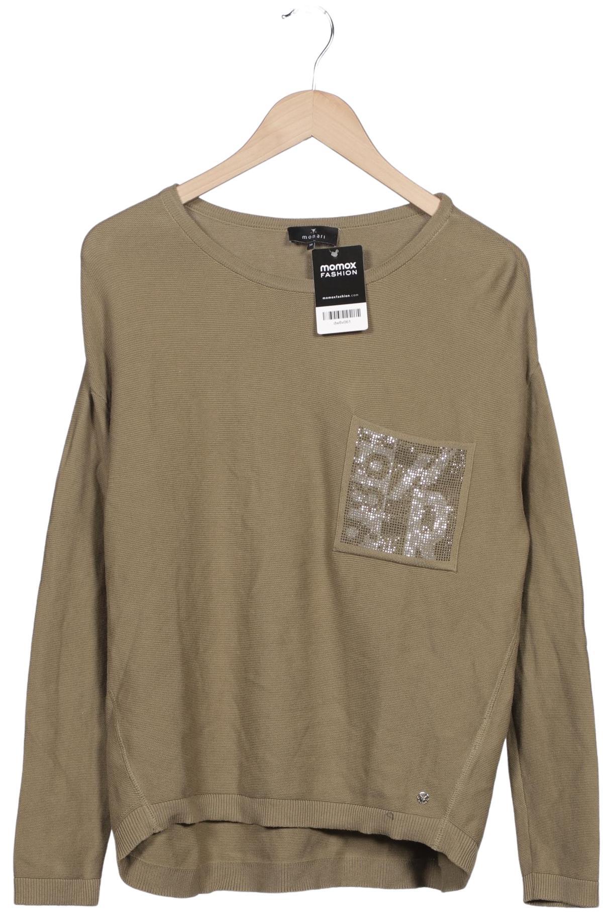 

monari Damen Pullover, grün, Gr. 38