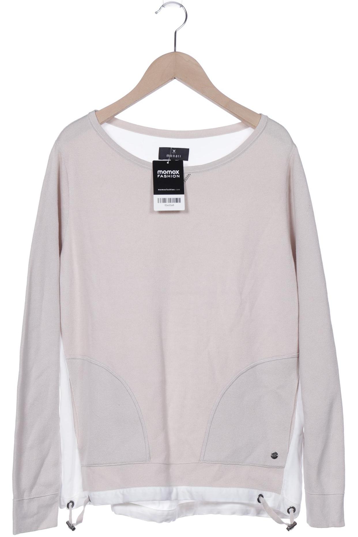 

monari Damen Pullover, beige, Gr. 36