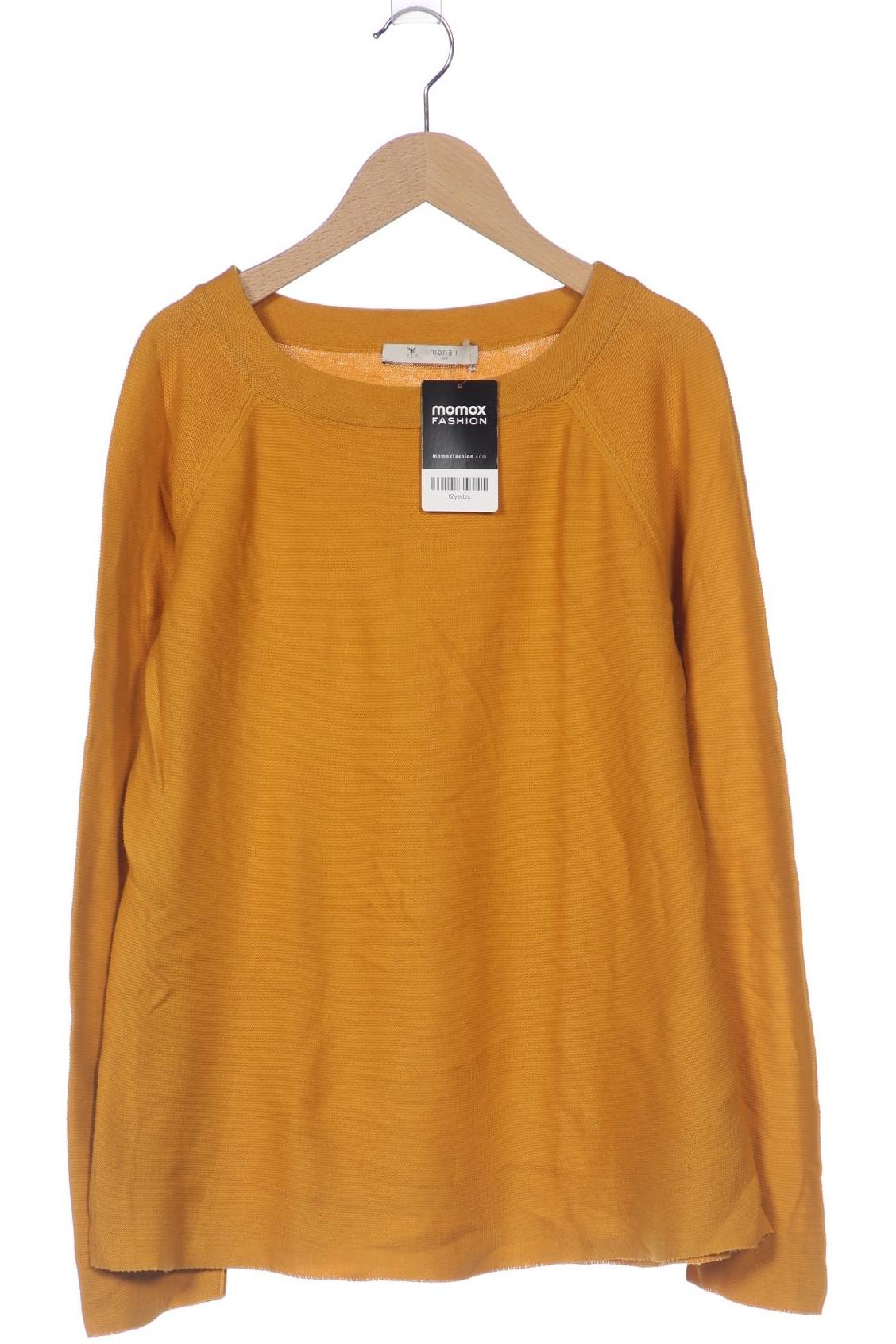 

monari Damen Pullover, gelb, Gr. 40