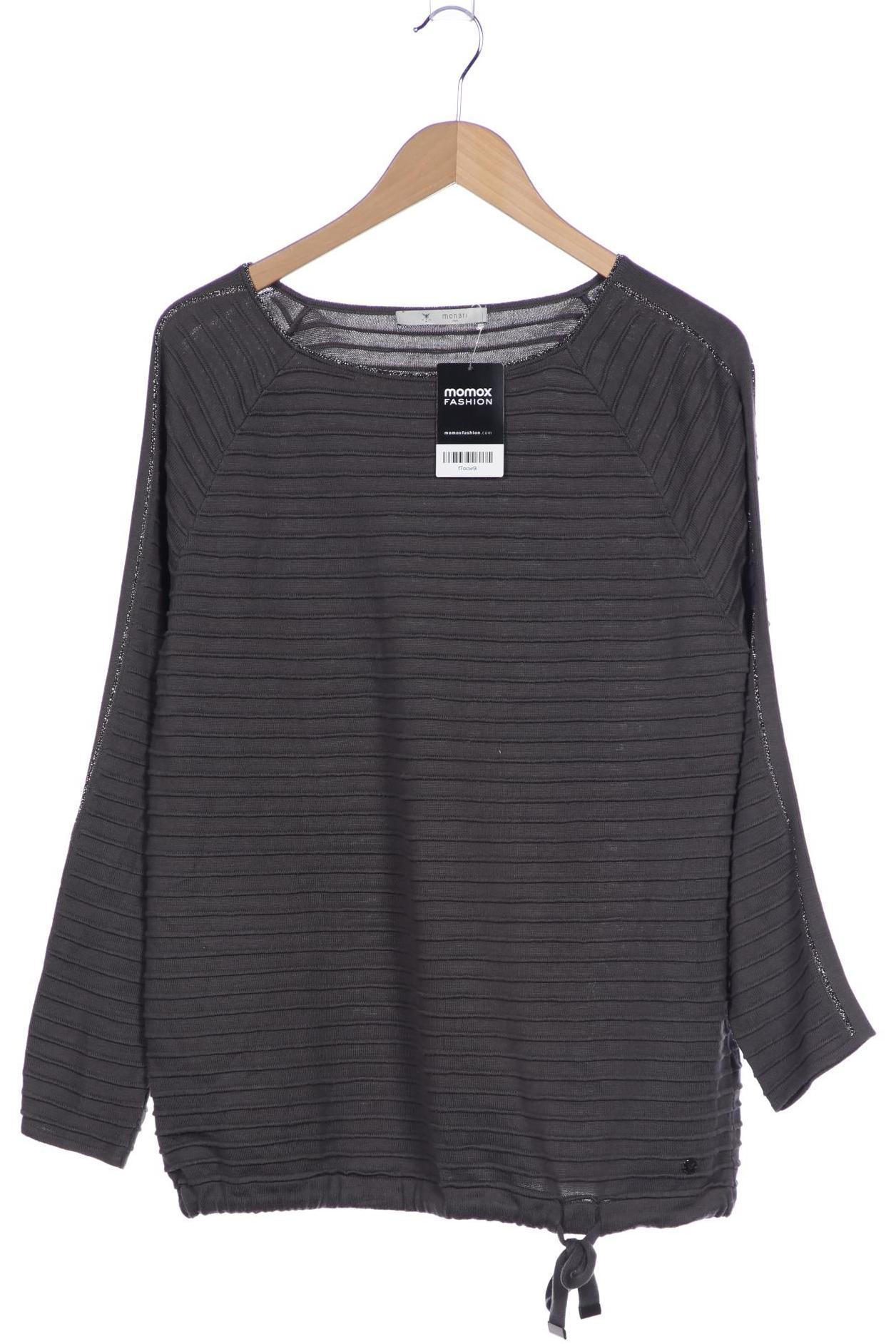 

monari Damen Pullover, grau, Gr. 42