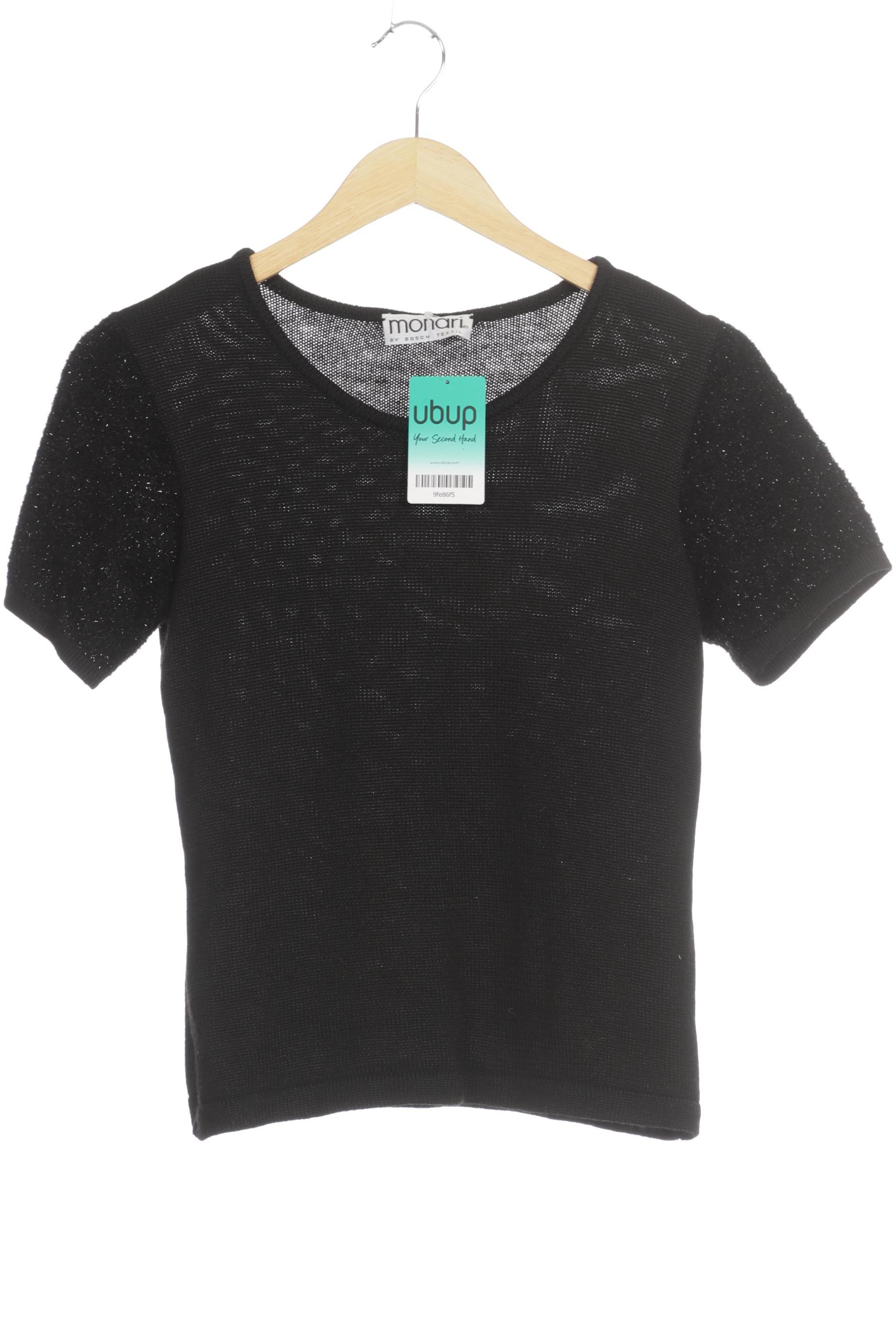 

monari Damen Pullover, schwarz, Gr. 36