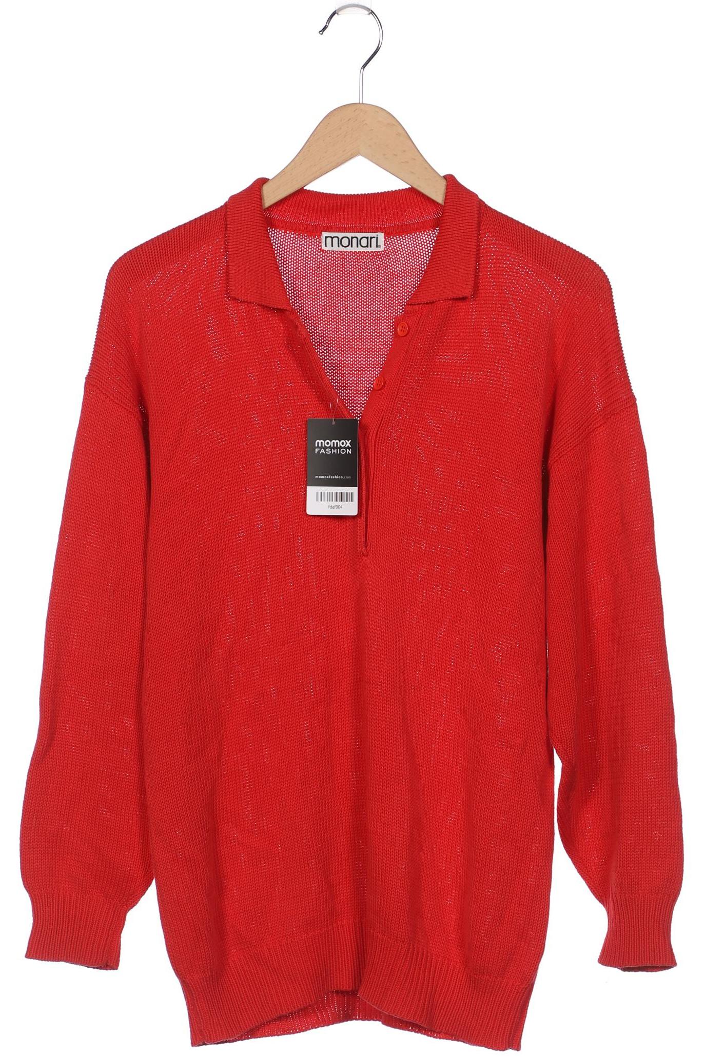 

monari Damen Pullover, rot, Gr. 36