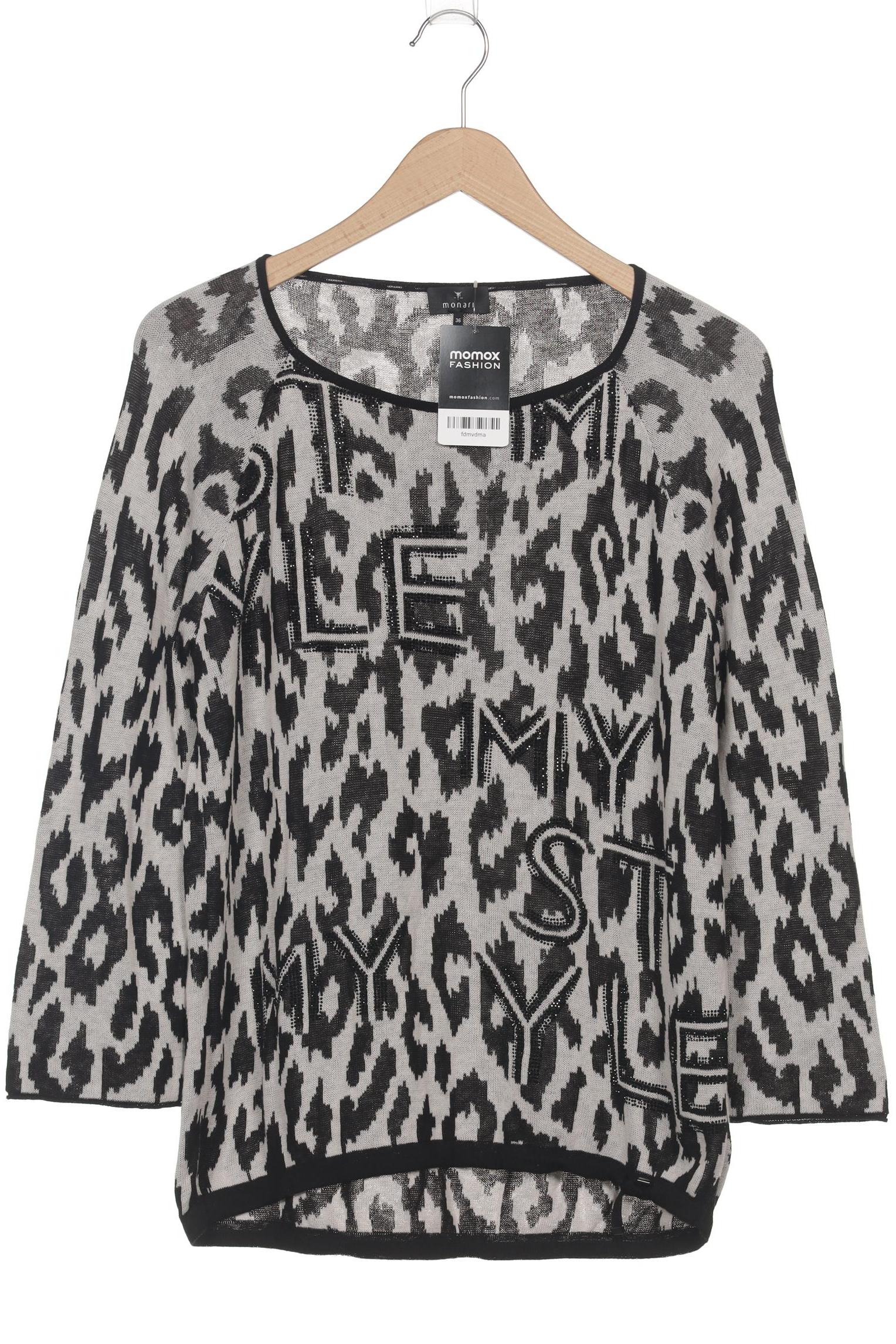 

monari Damen Pullover, grau, Gr. 36