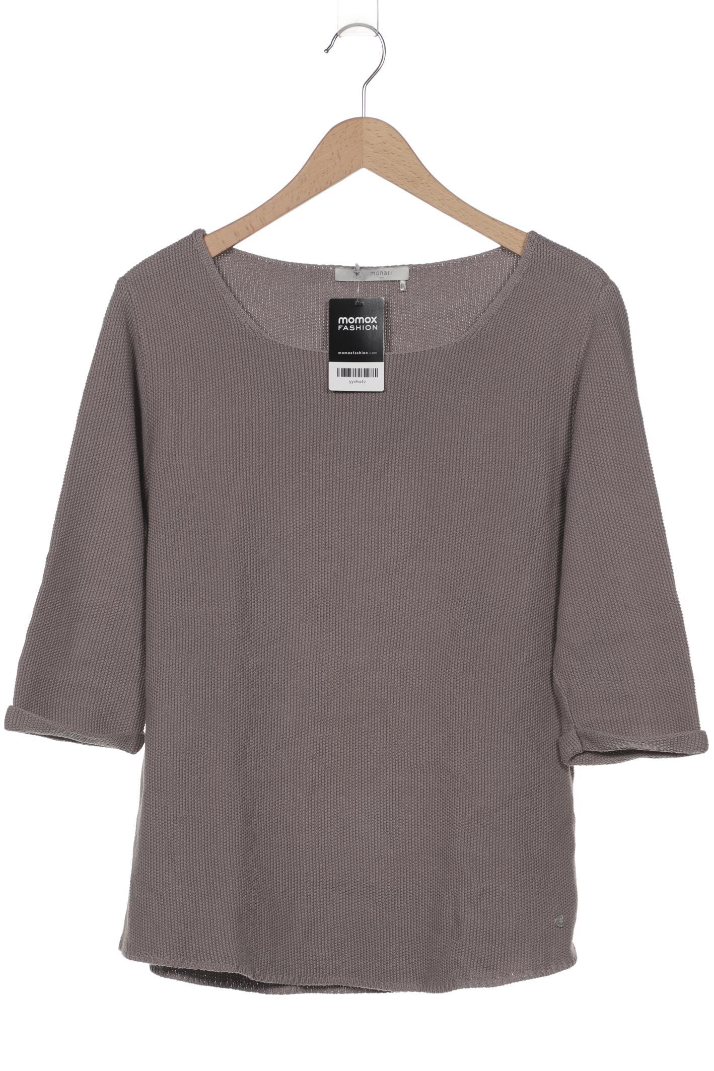 

monari Damen Pullover, braun, Gr. 44