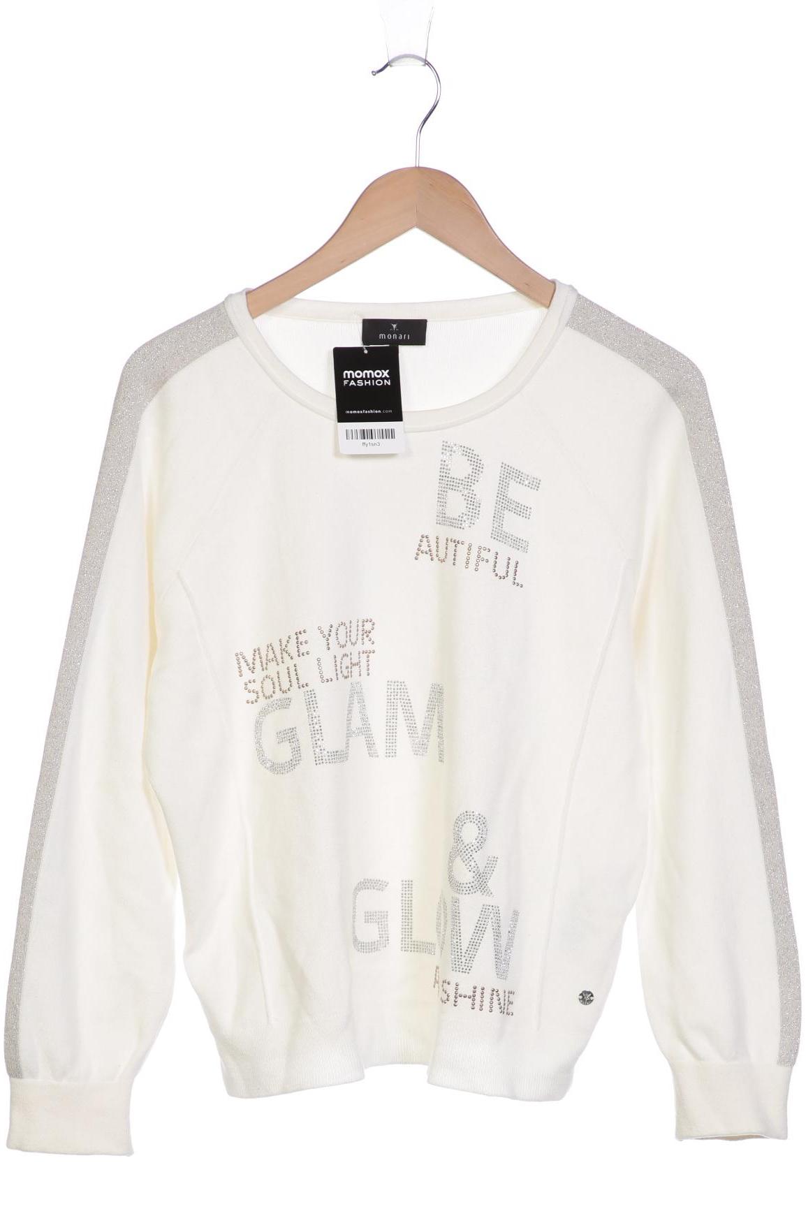 

monari Damen Pullover, weiß