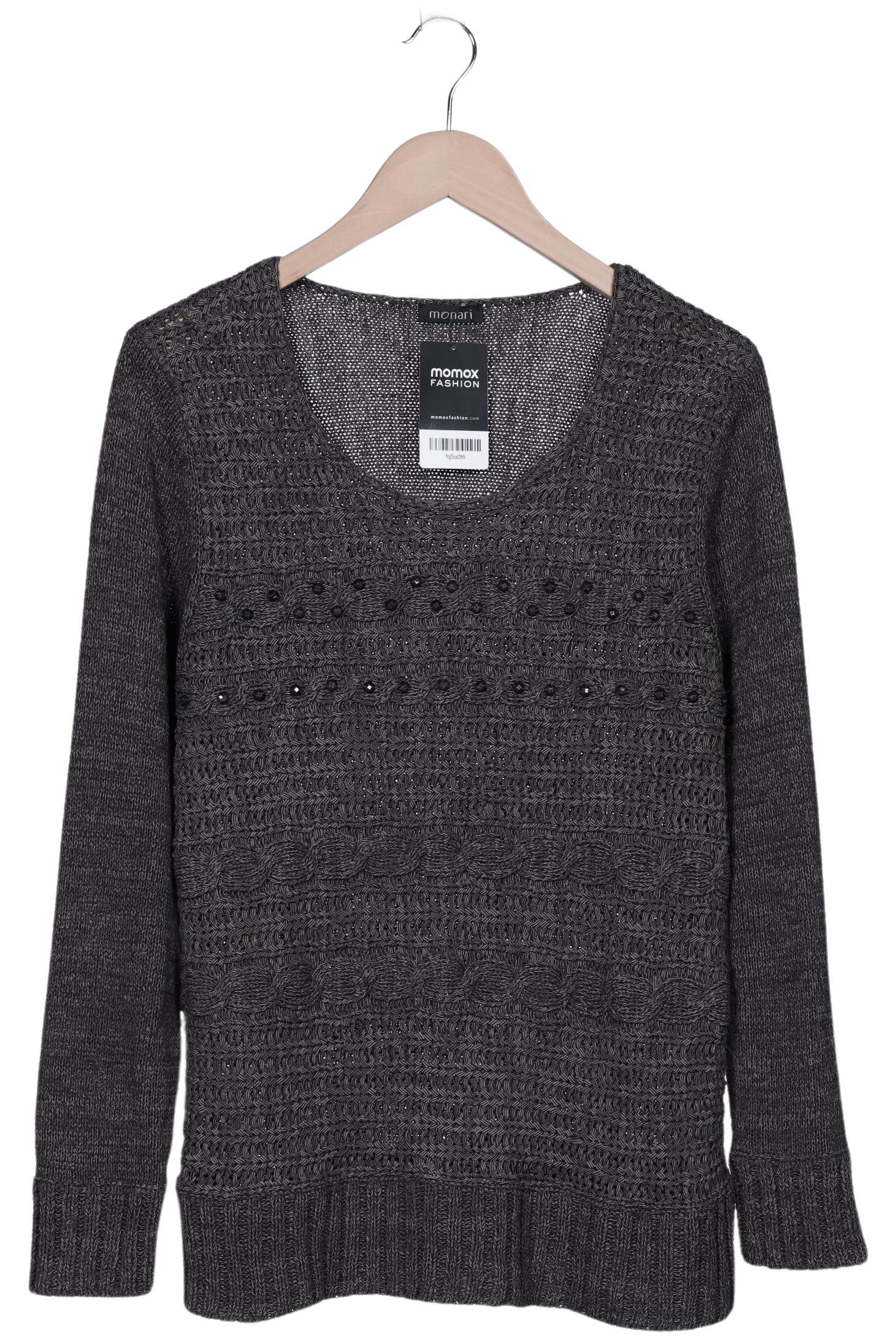

monari Damen Pullover, grau, Gr. 44