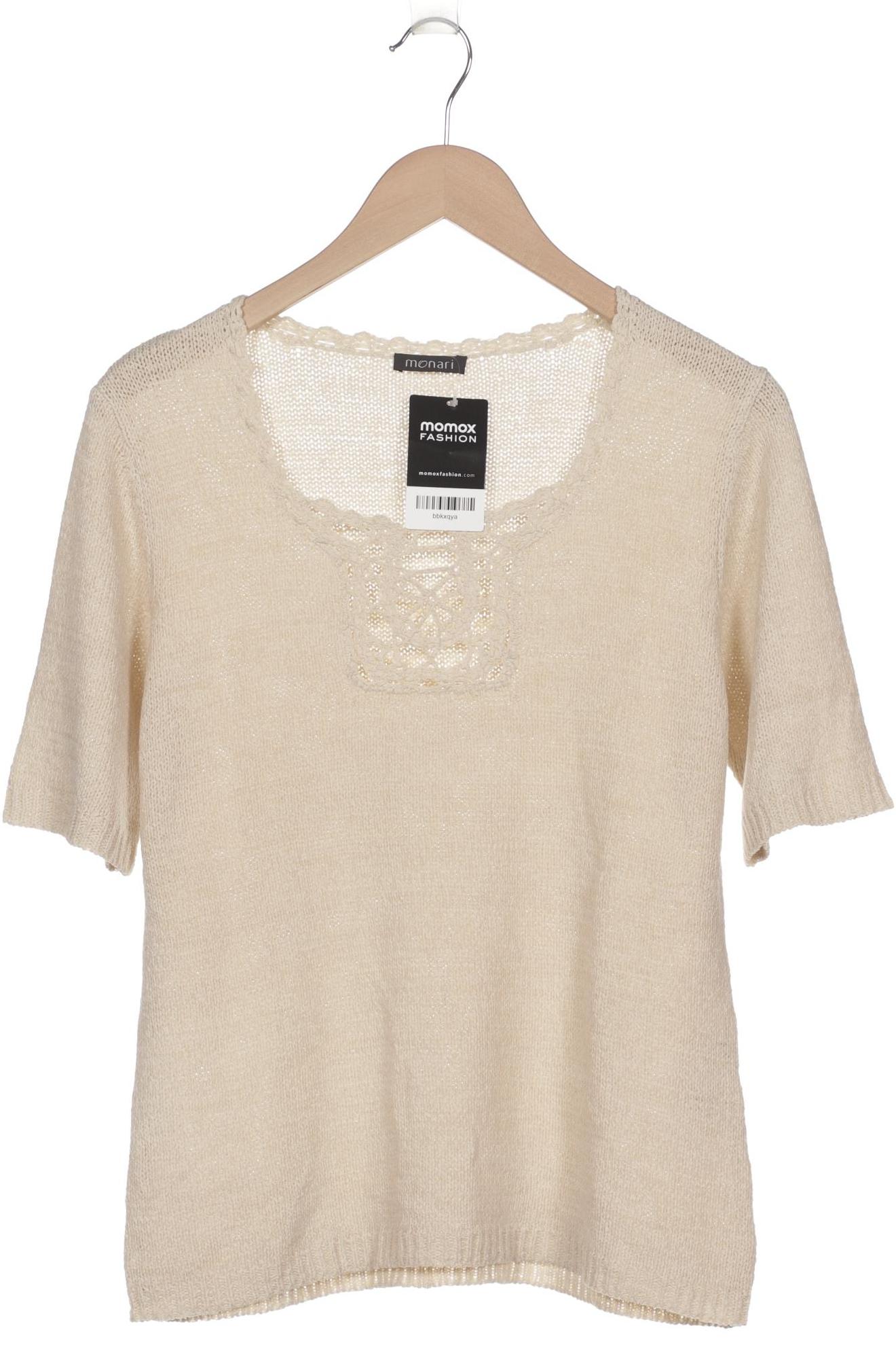 

monari Damen Pullover, beige, Gr. 40