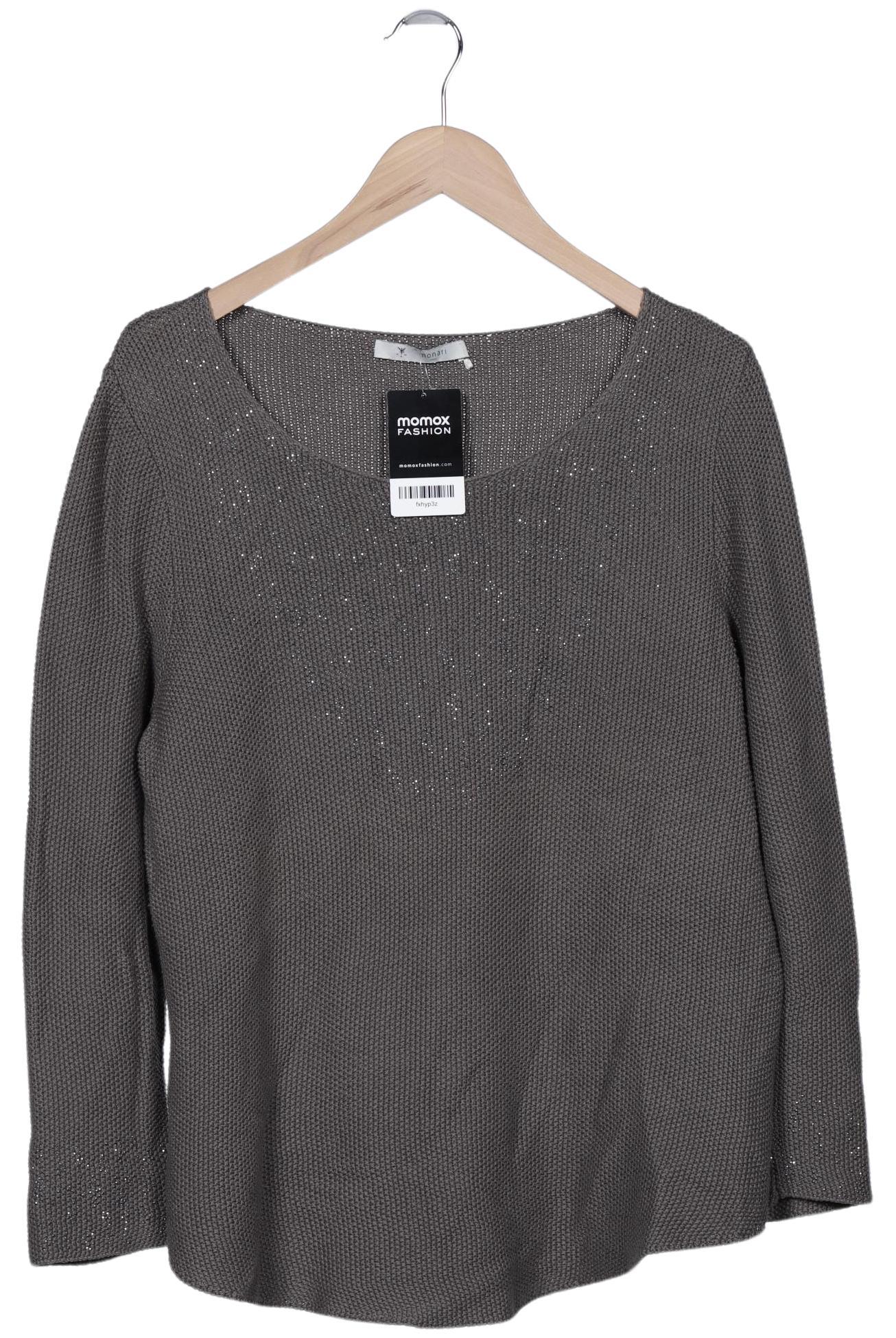 

monari Damen Pullover, grau, Gr. 42