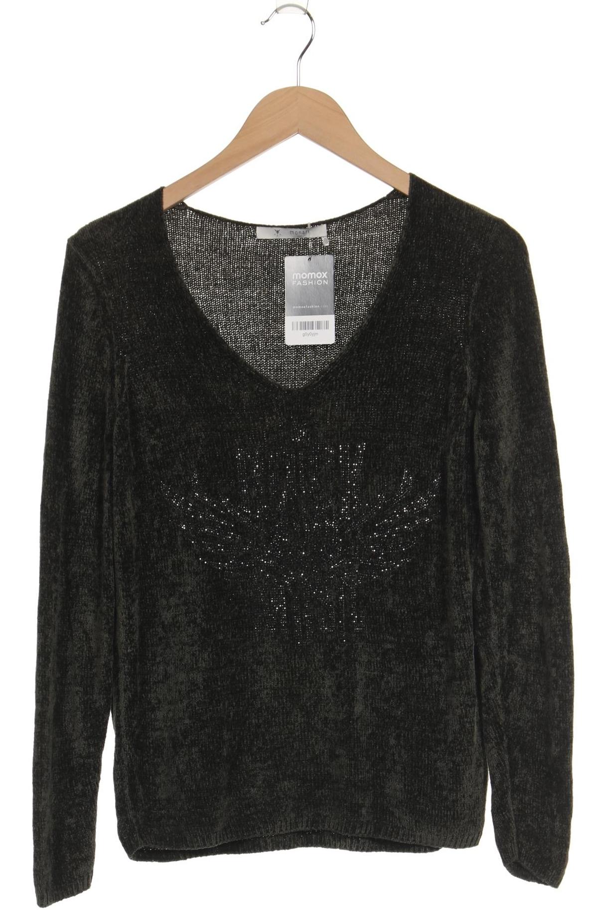 

monari Damen Pullover, grün, Gr. 42
