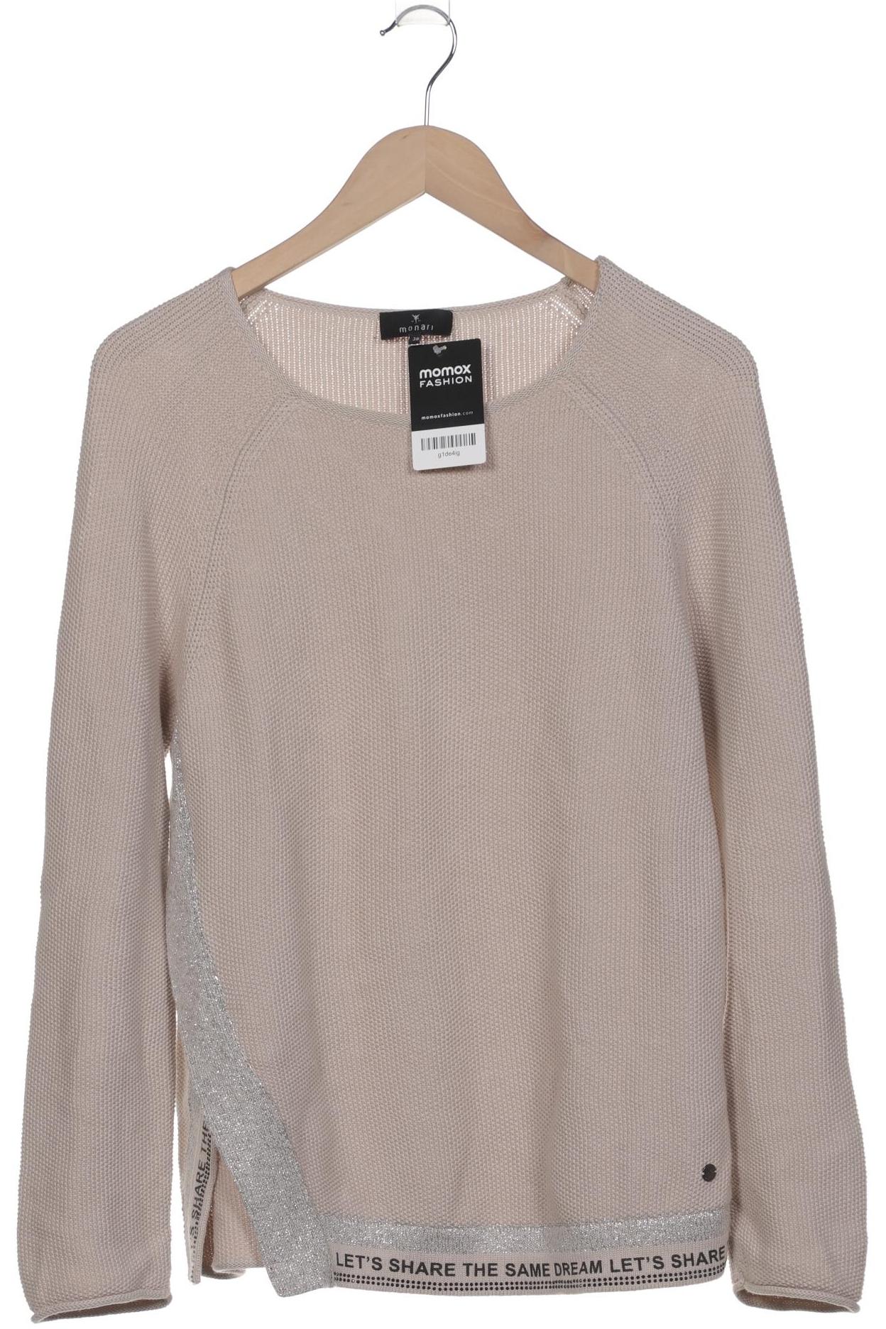 

monari Damen Pullover, beige, Gr. 38