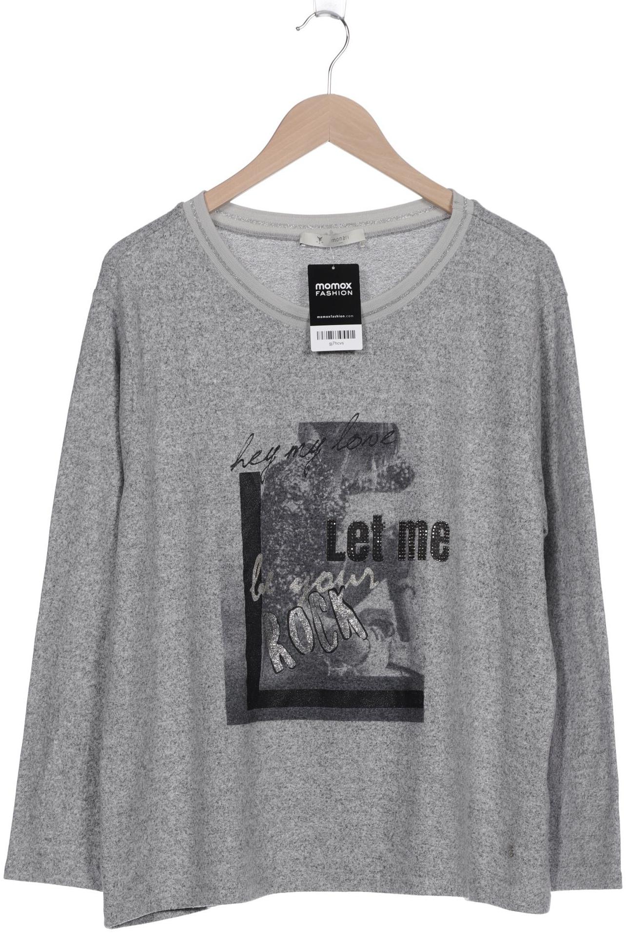 

monari Damen Pullover, grau, Gr. 44