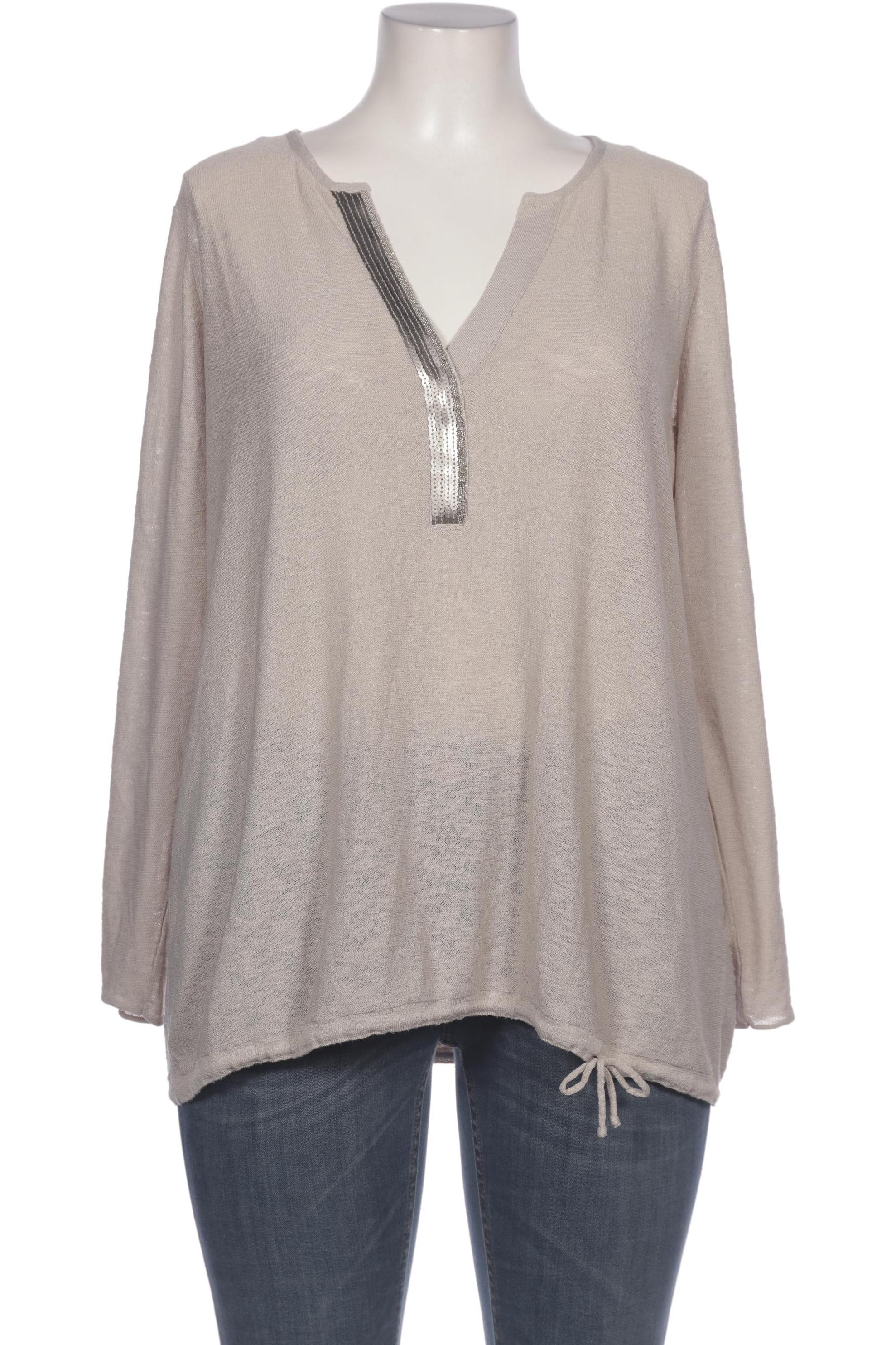 

monari Damen Pullover, beige, Gr. 46