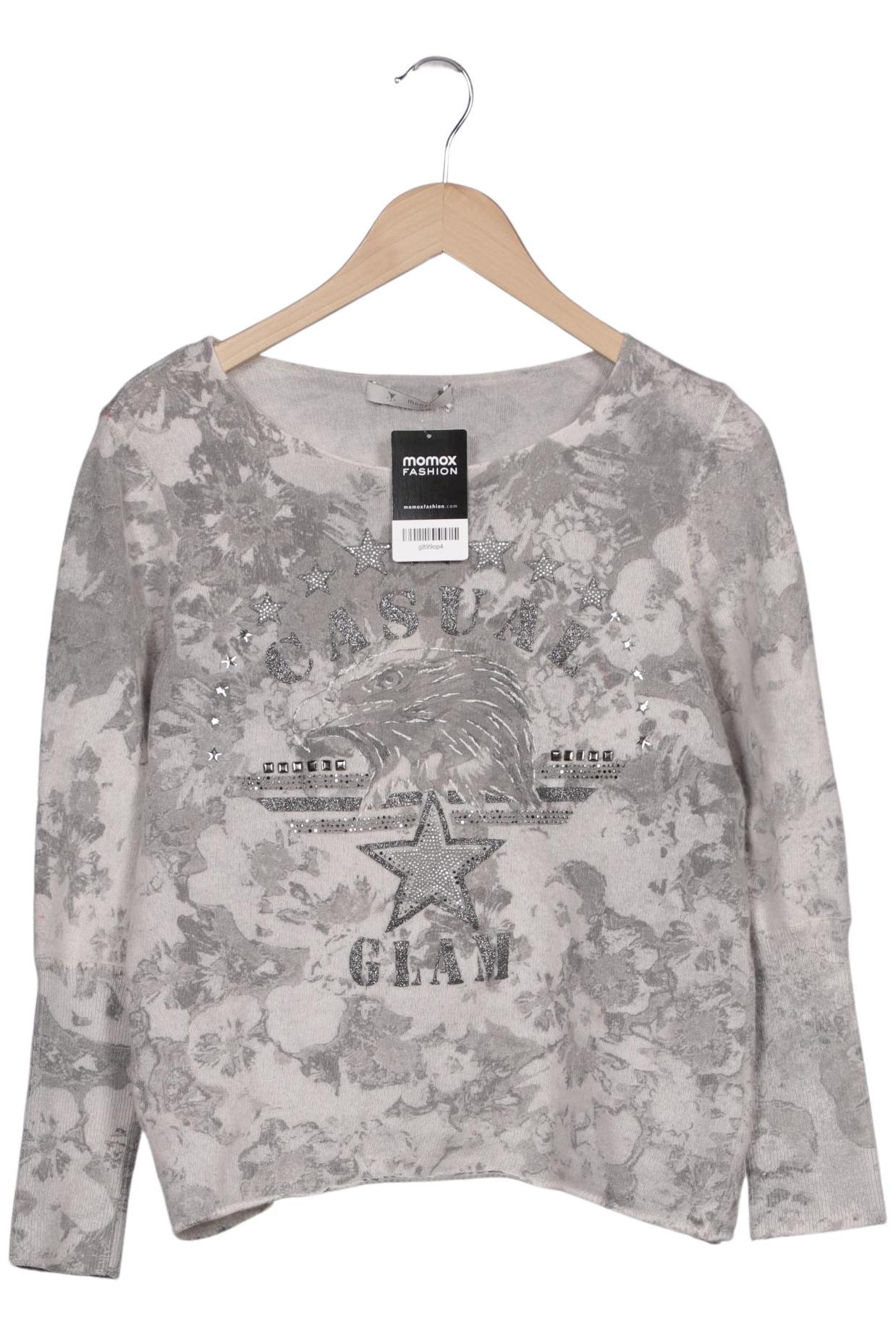 

monari Damen Pullover, grau, Gr. 38