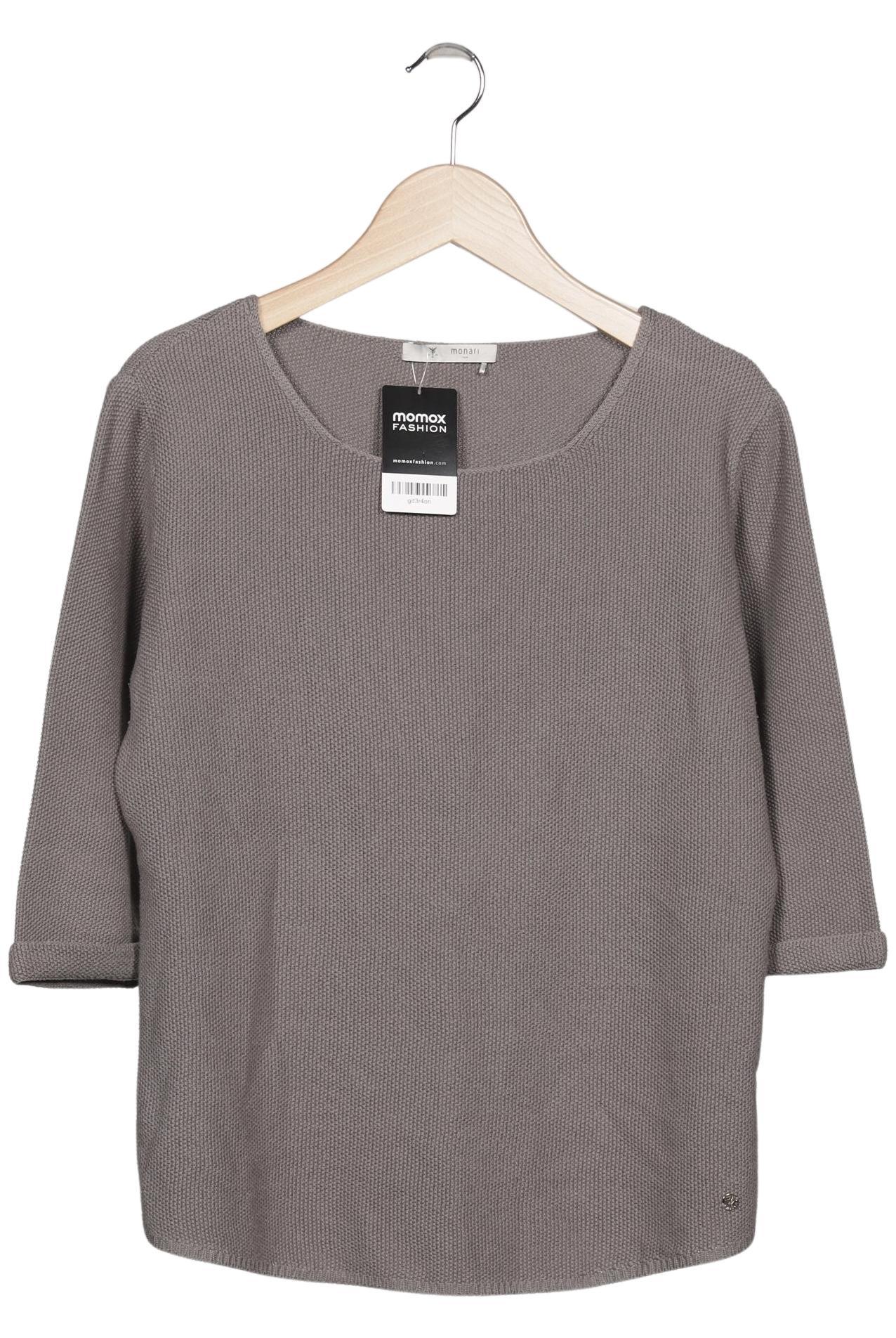 

monari Damen Pullover, grau, Gr. 40