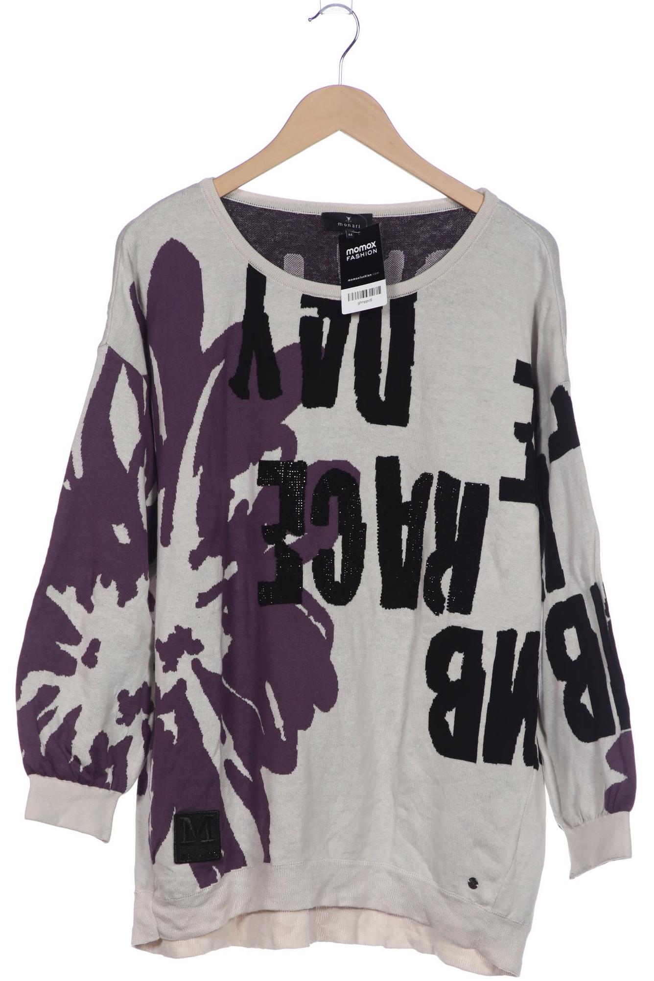 

monari Damen Pullover, cremeweiß, Gr. 44