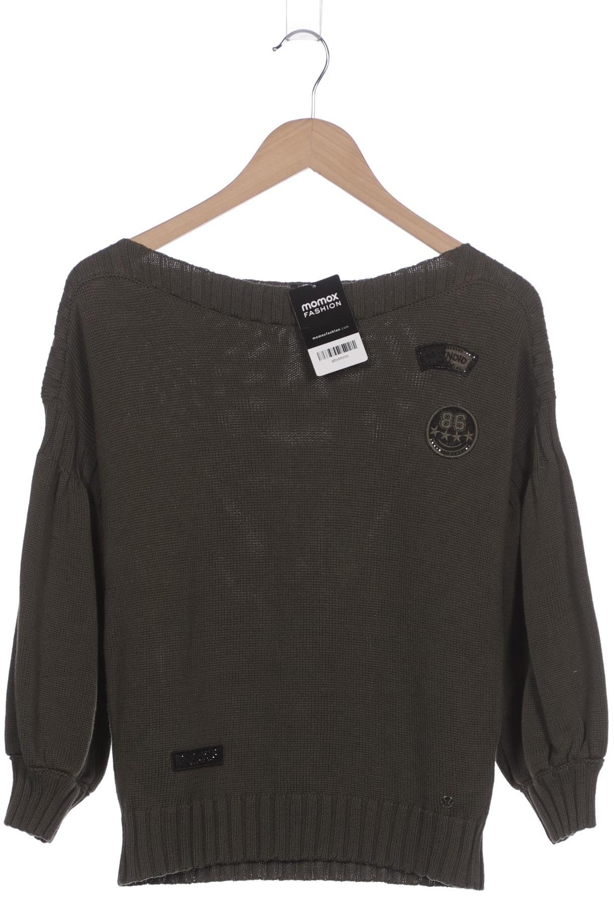 

monari Damen Pullover, grün, Gr. 34