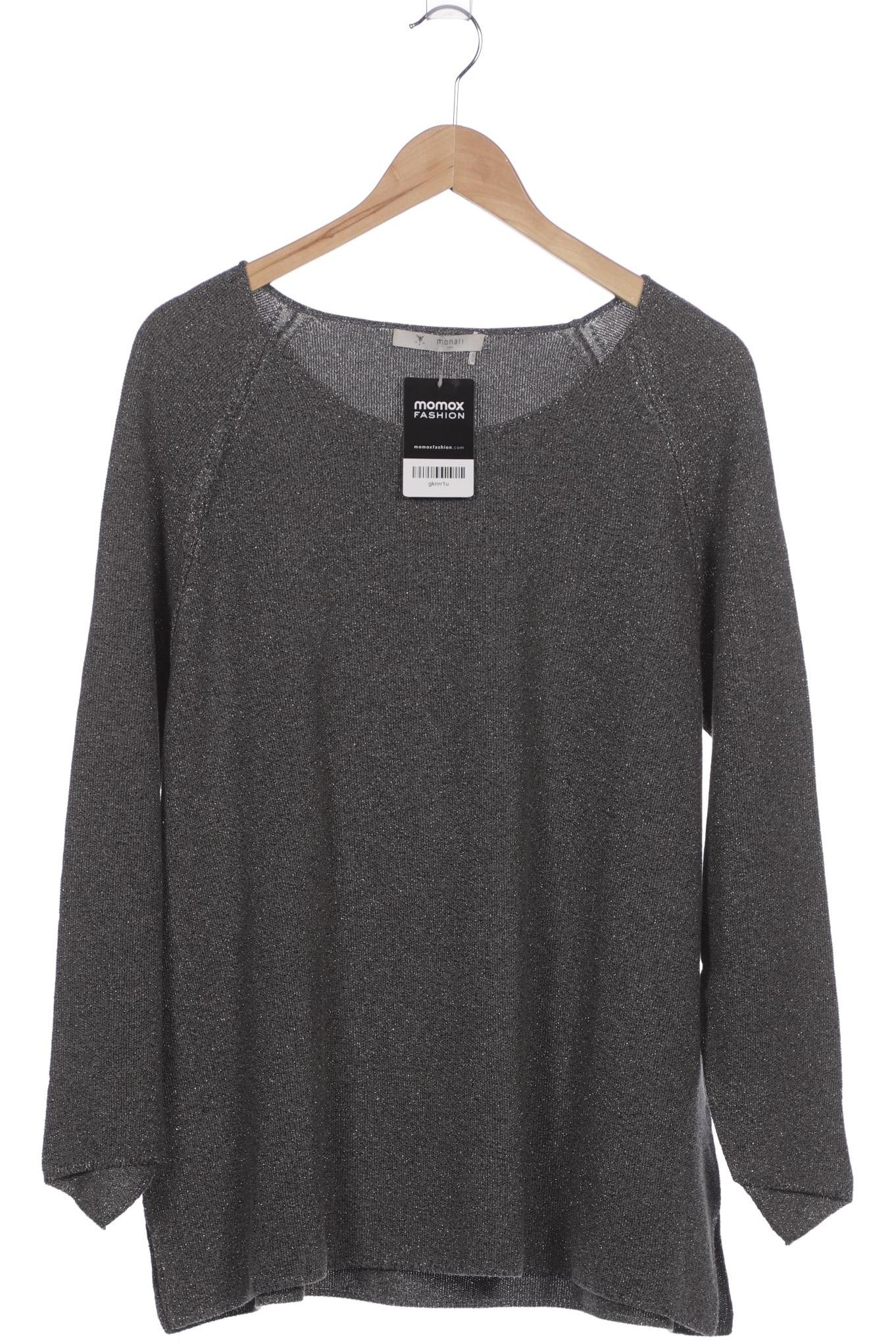 

monari Damen Pullover, grau, Gr. 46