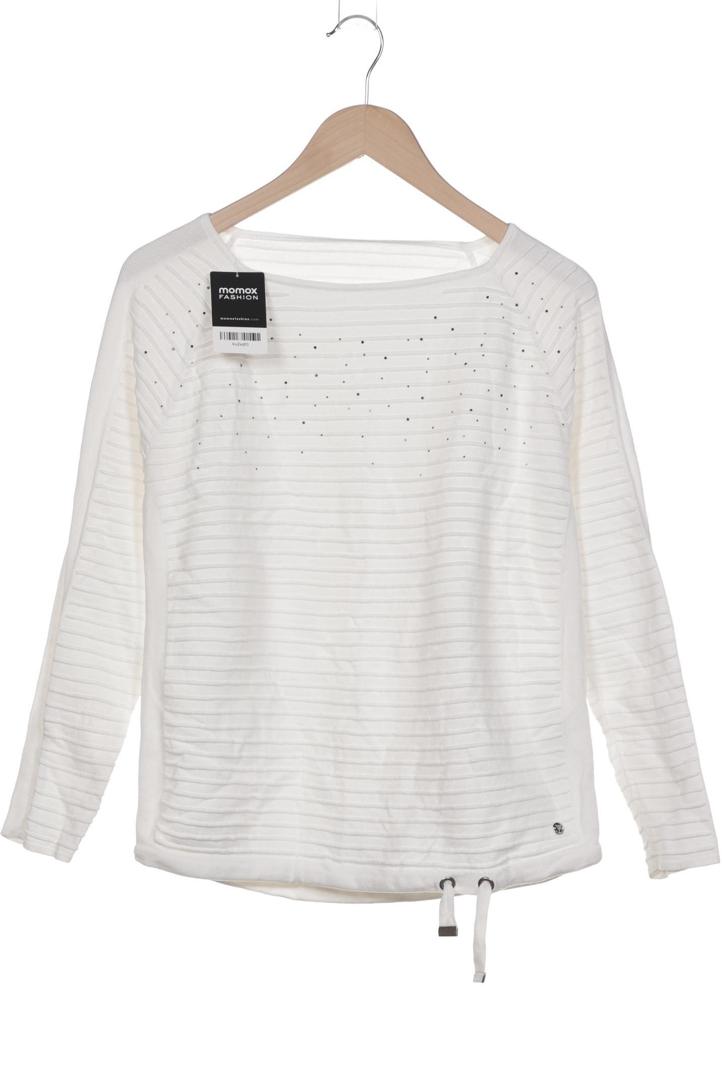 

monari Damen Pullover, weiß, Gr. 36