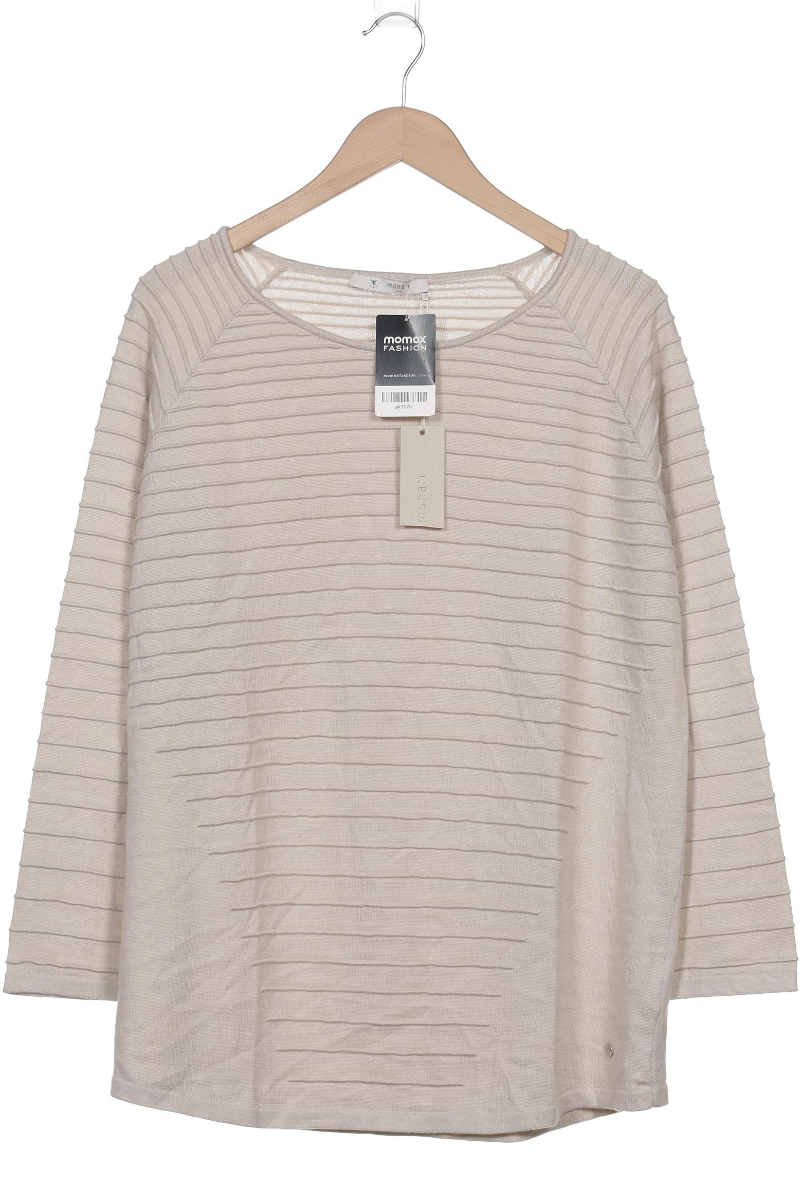 

monari Damen Pullover, beige, Gr. 46