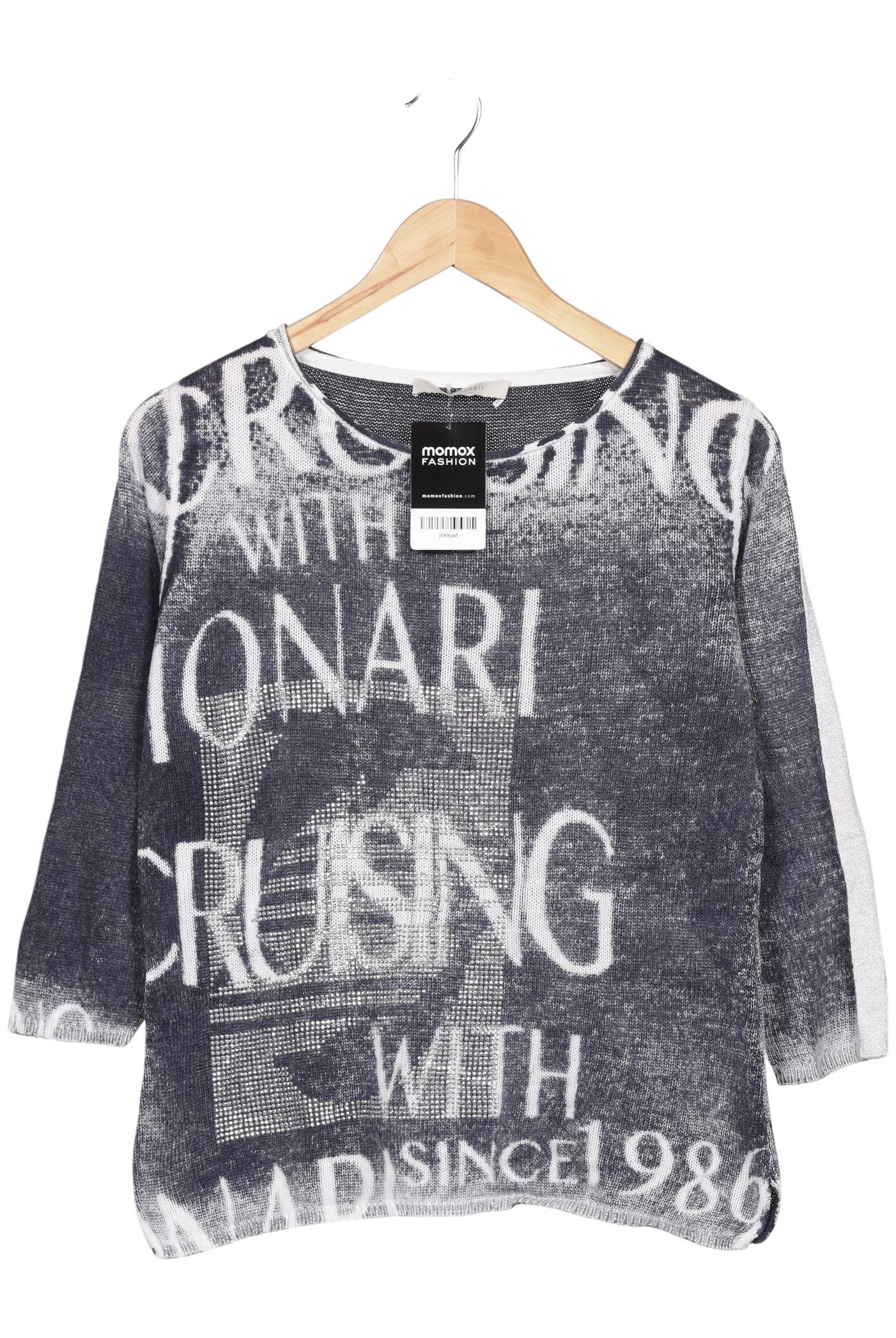 

monari Damen Pullover, grau, Gr. 36