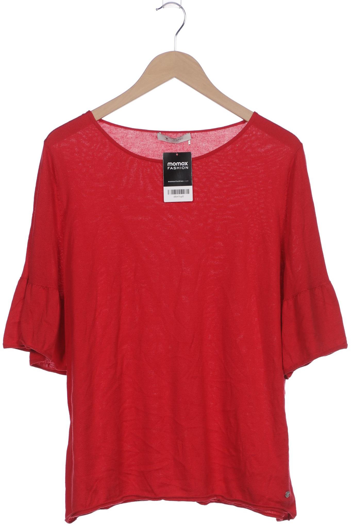 

monari Damen Pullover, rot, Gr. 46