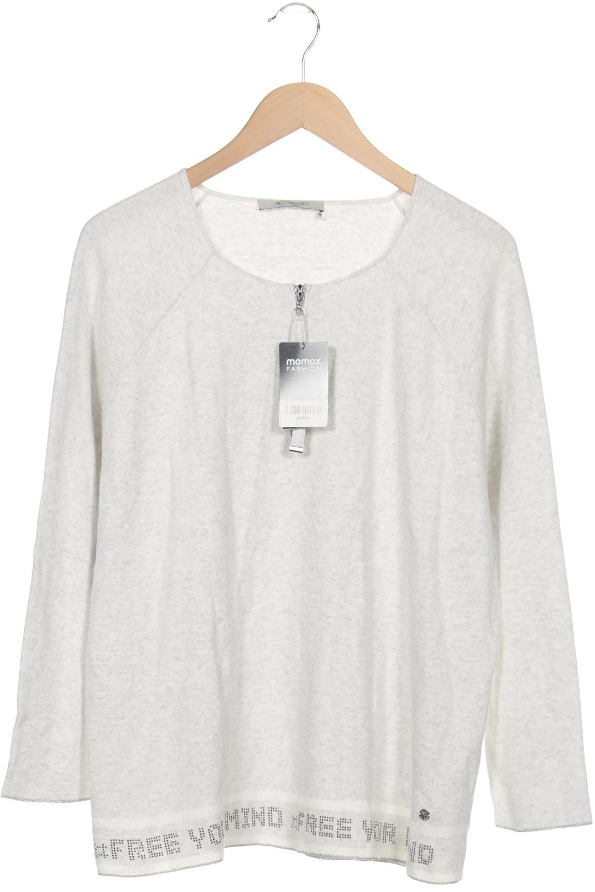 

monari Damen Pullover, grau, Gr. 42