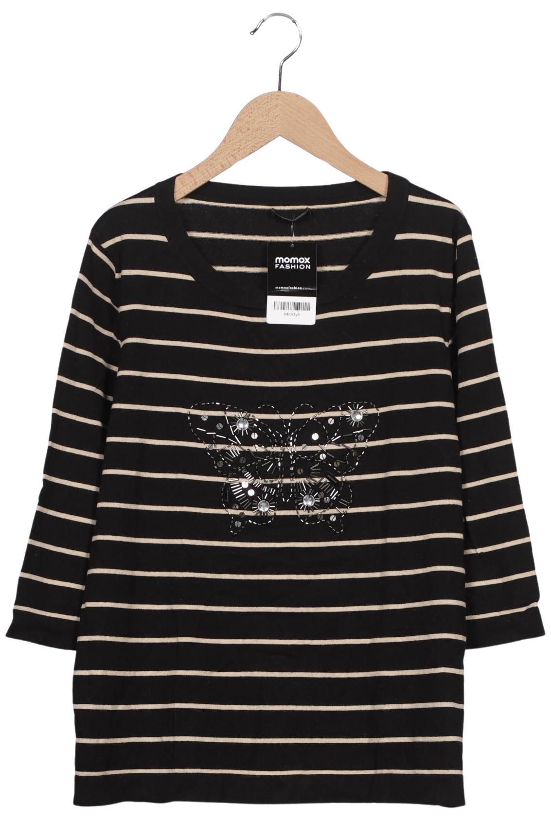 

monari Damen Pullover, schwarz, Gr. 46