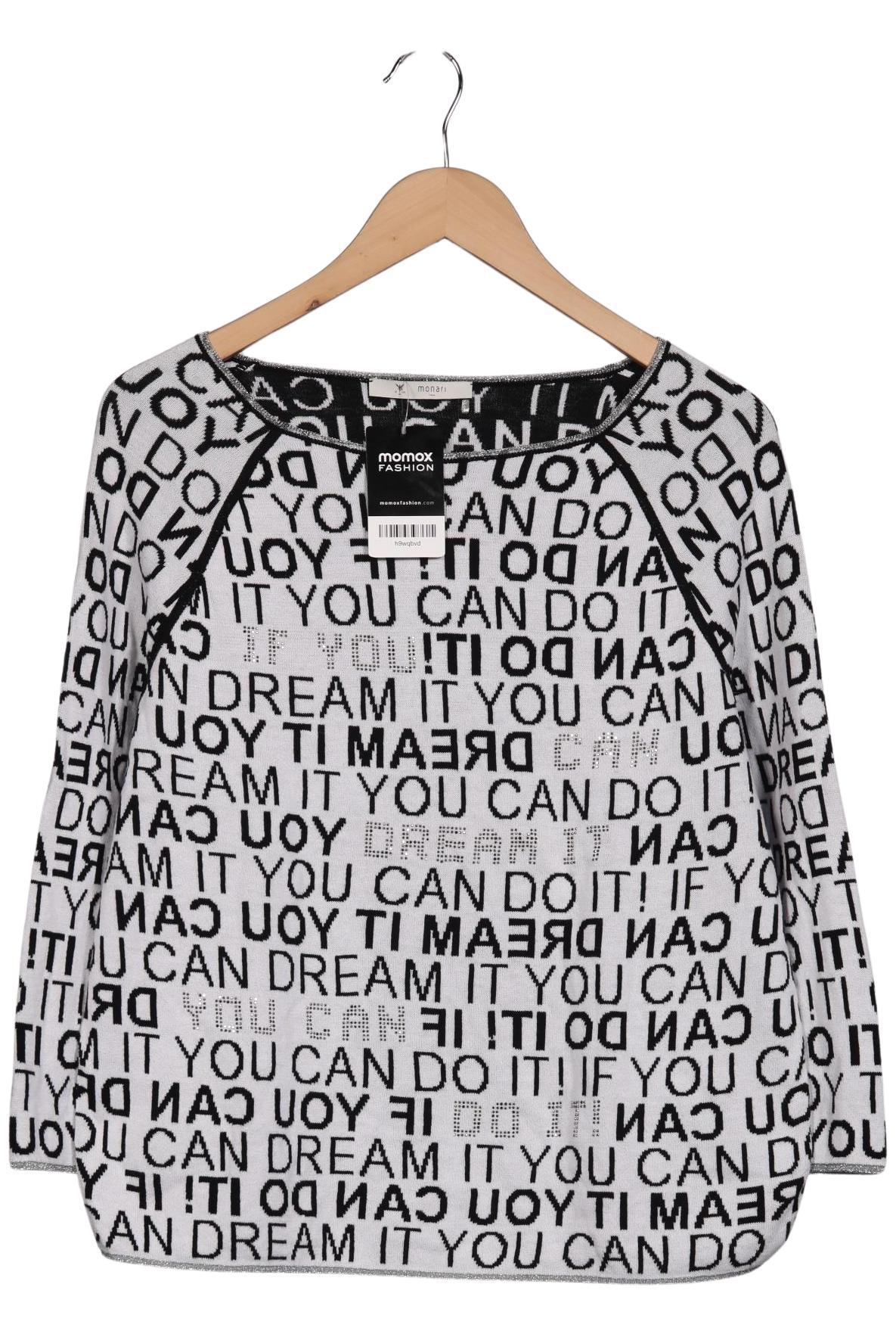 

monari Damen Pullover, grau, Gr. 38