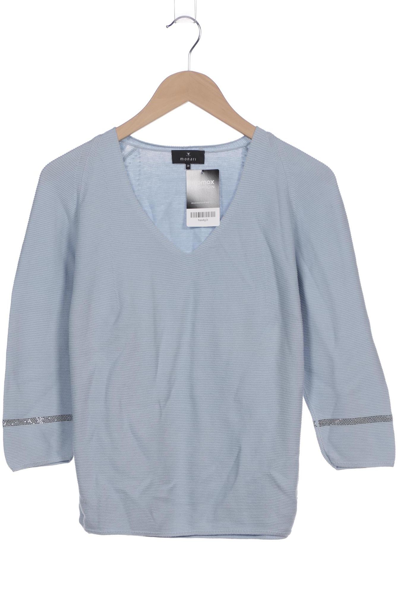 

monari Damen Pullover, hellblau, Gr. 38