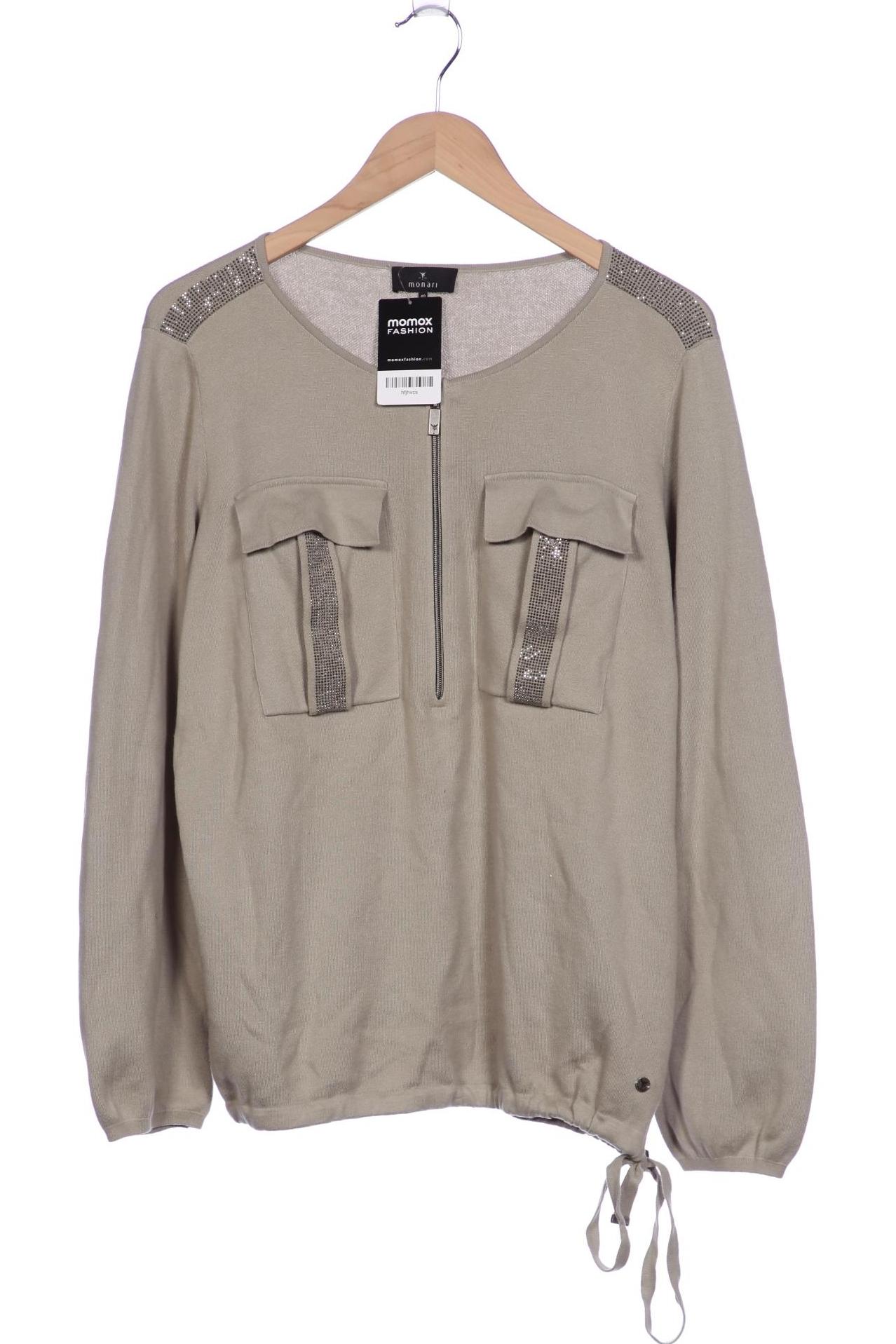 

monari Damen Pullover, grün, Gr. 40