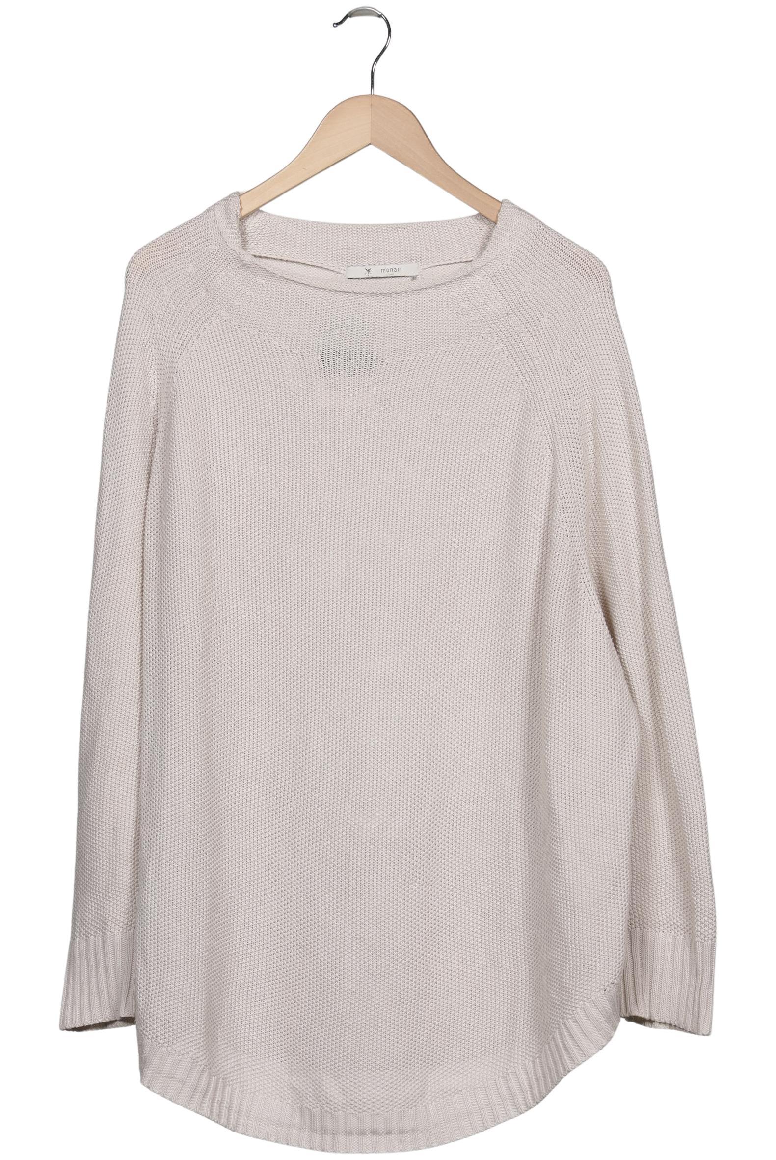 

monari Damen Pullover, beige, Gr. 44