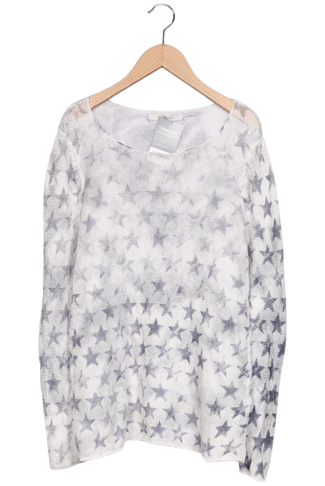 

monari Damen Pullover, weiß, Gr. 38