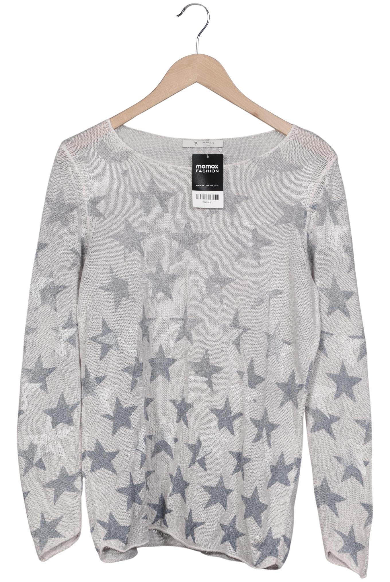 

monari Damen Pullover, grau, Gr. 40