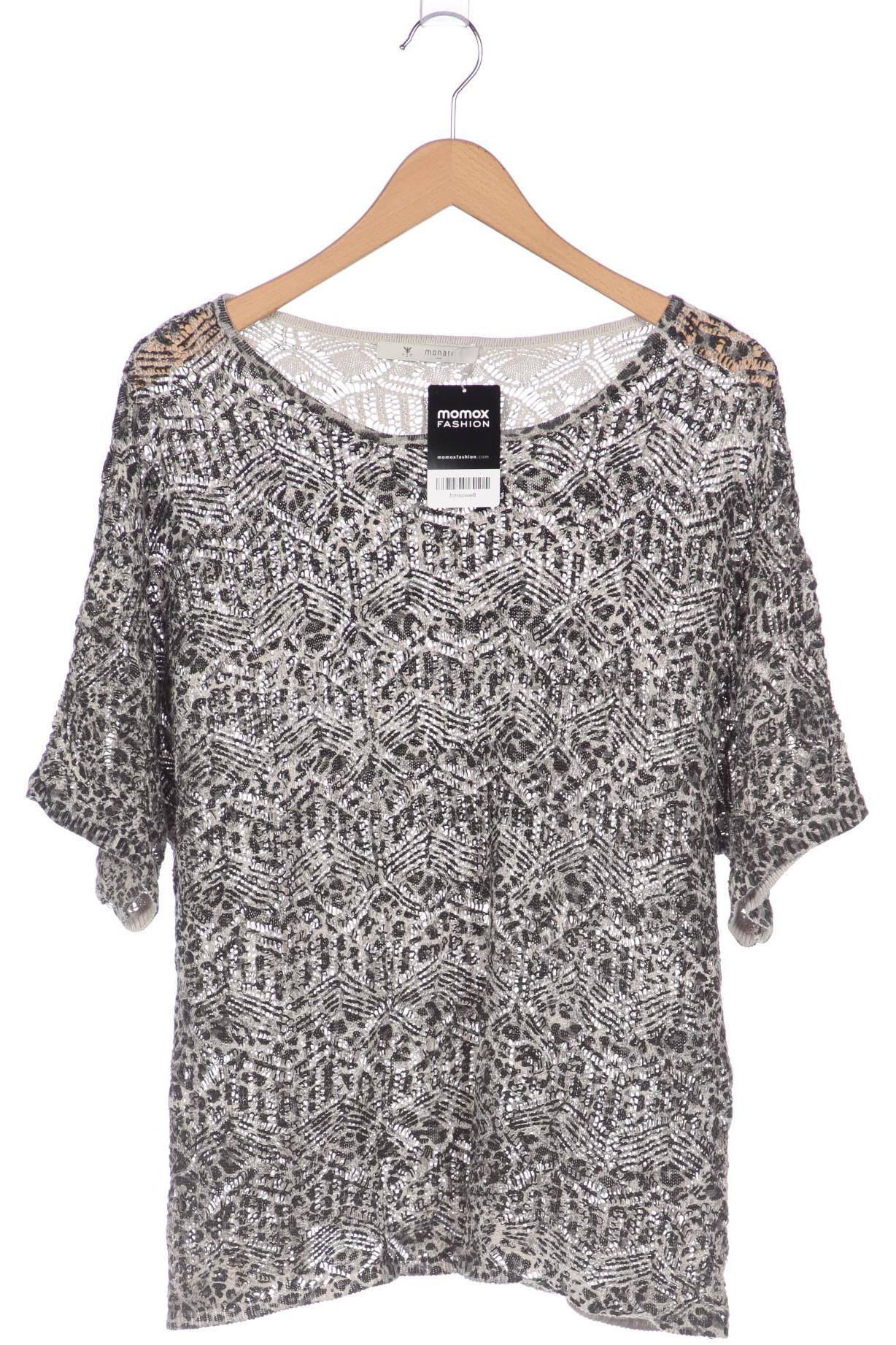 

monari Damen Pullover, grau, Gr. 42