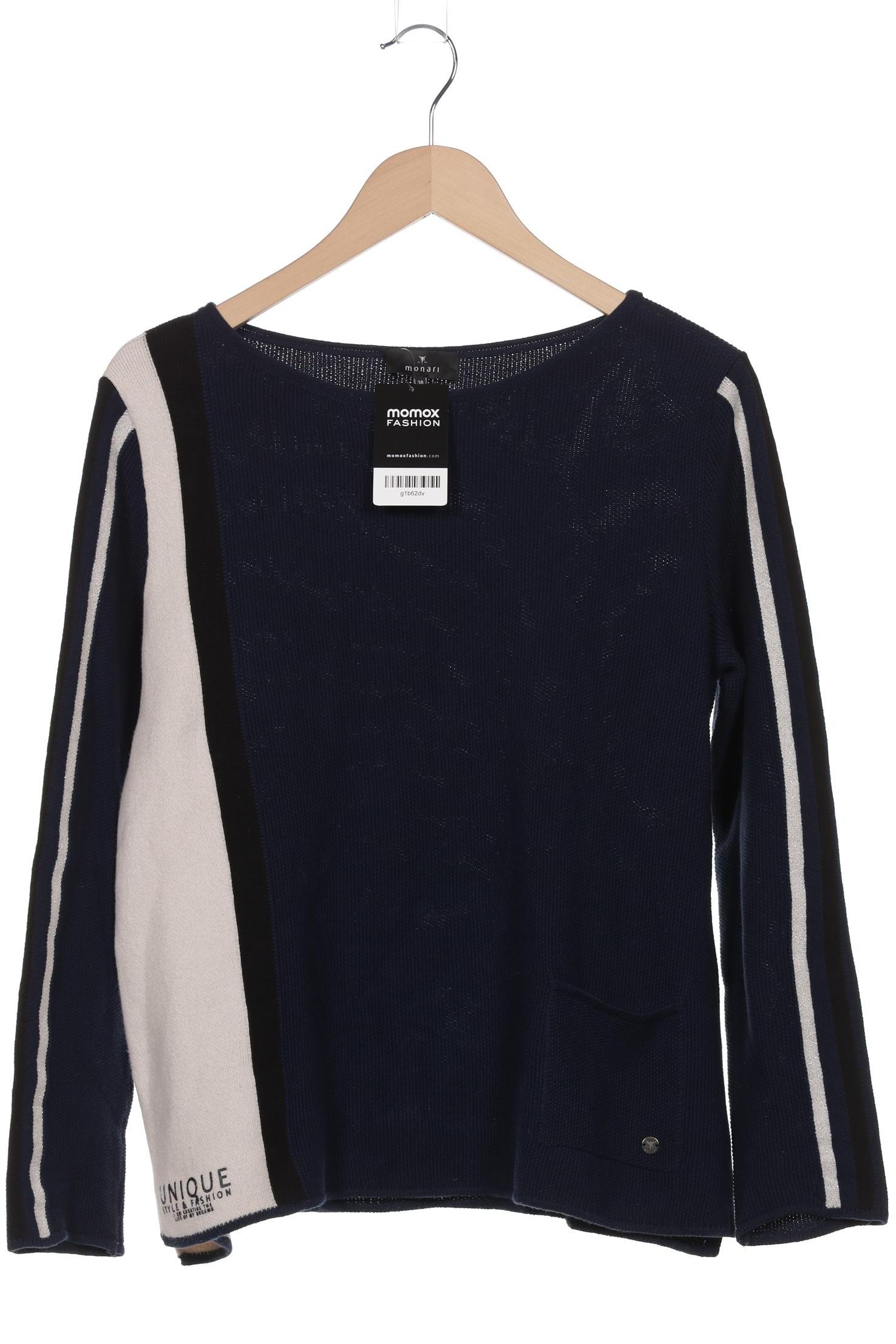 

monari Damen Pullover, marineblau, Gr. 38