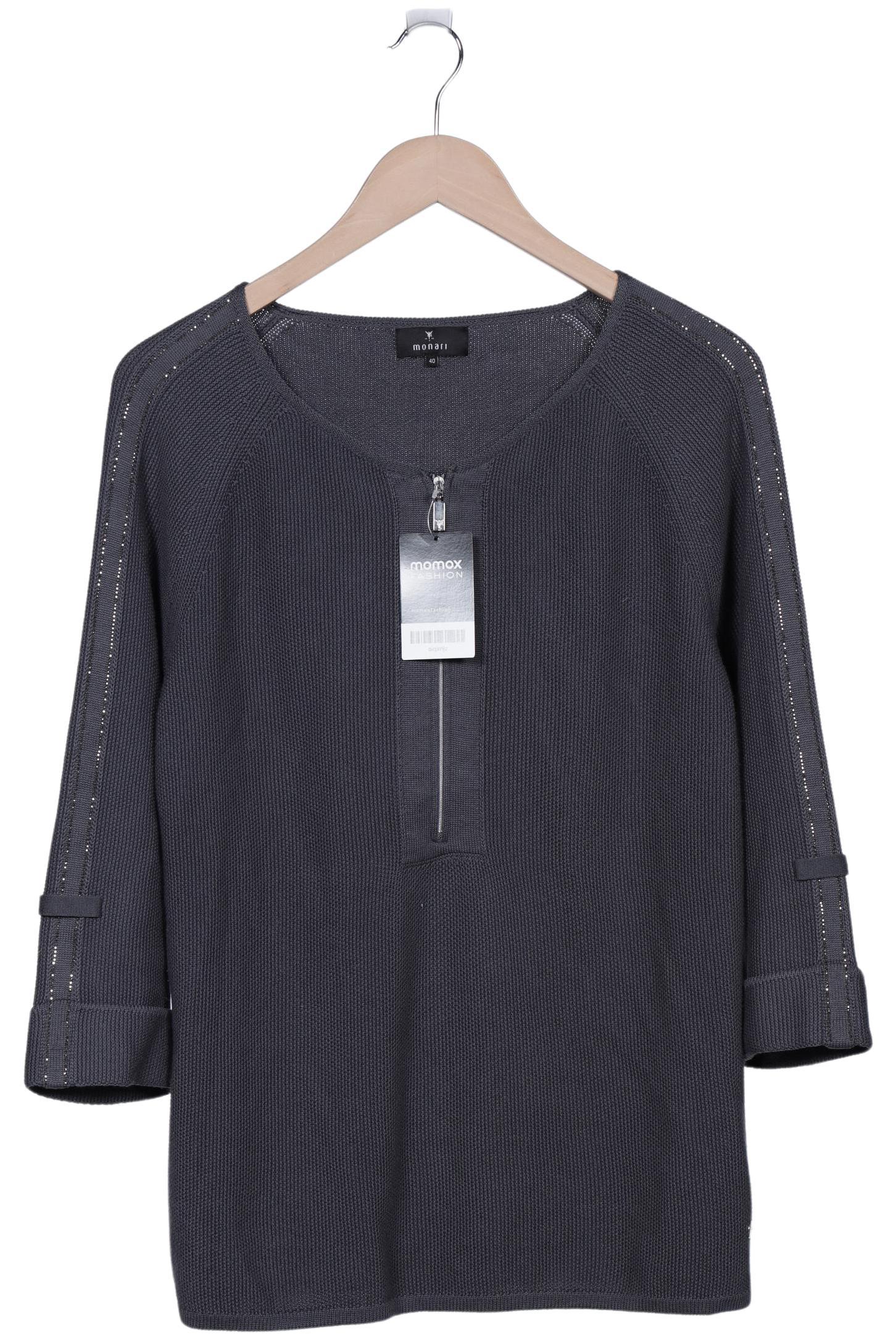 

monari Damen Pullover, grau, Gr. 40