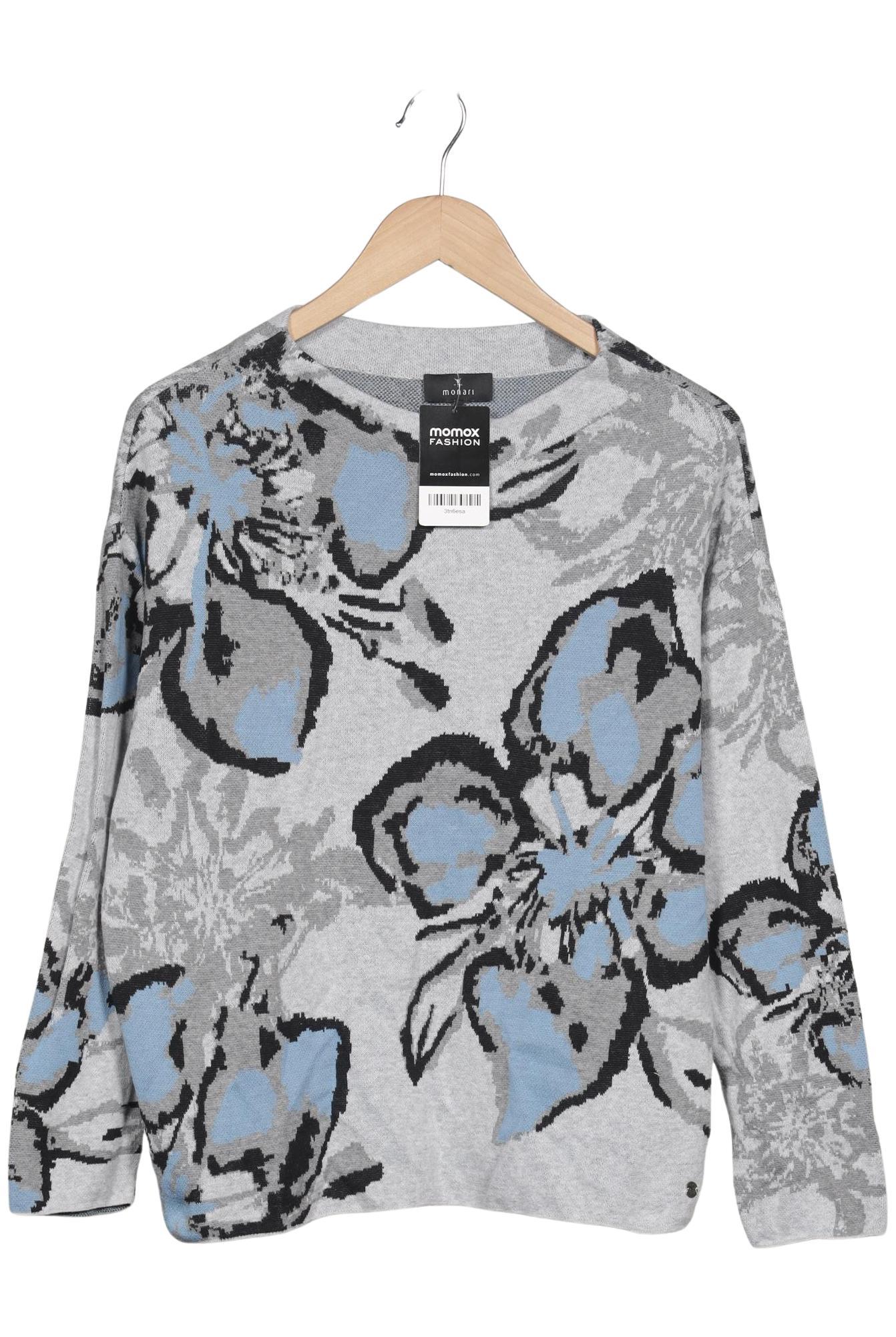 

monari Damen Pullover, grau, Gr. 38