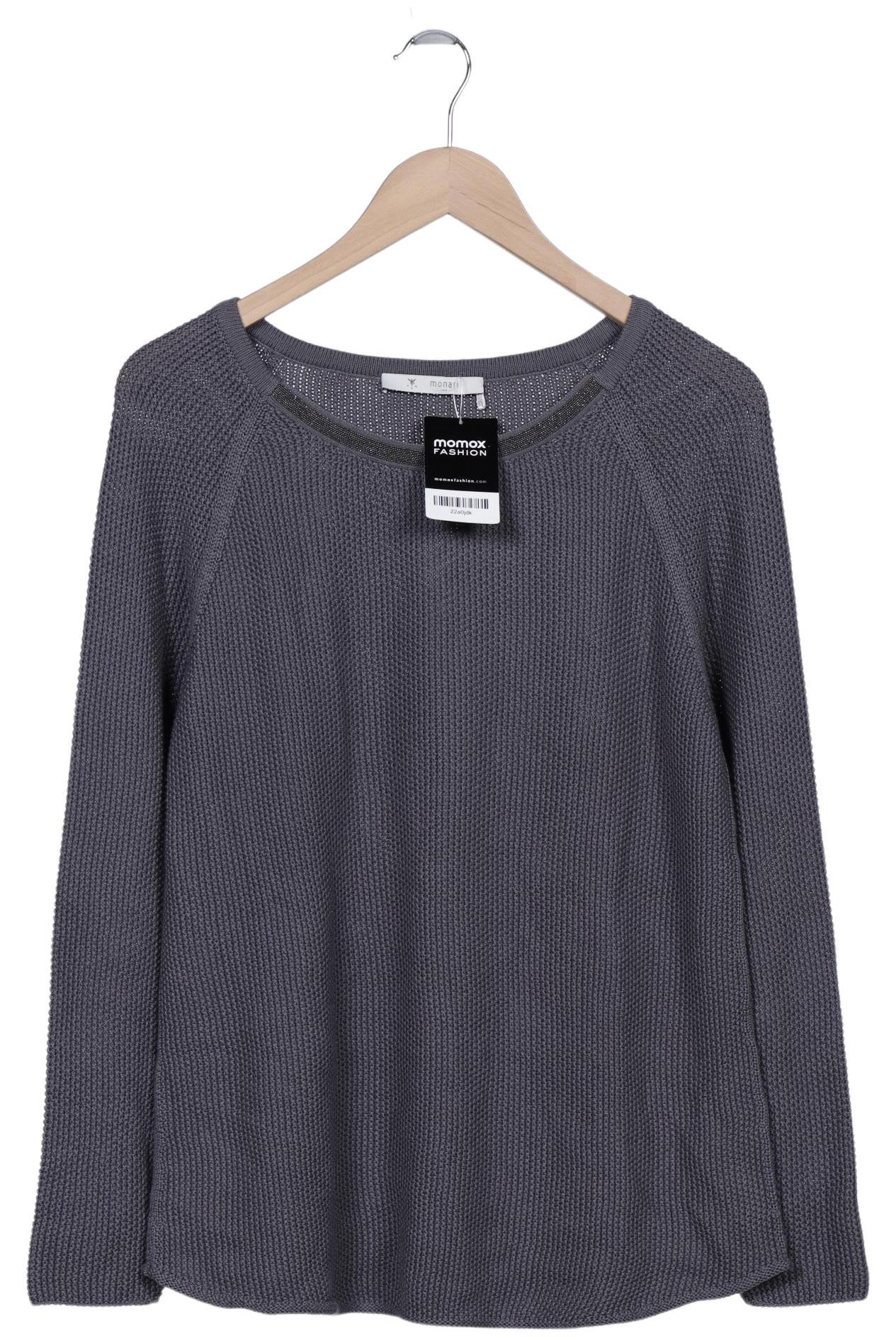

monari Damen Pullover, grau, Gr. 40