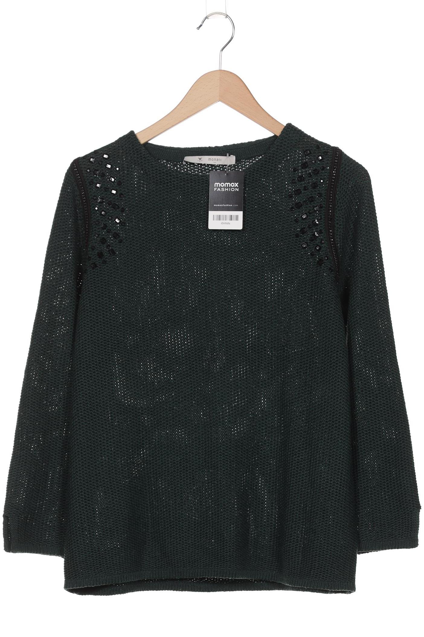 

monari Damen Pullover, grün, Gr. 46