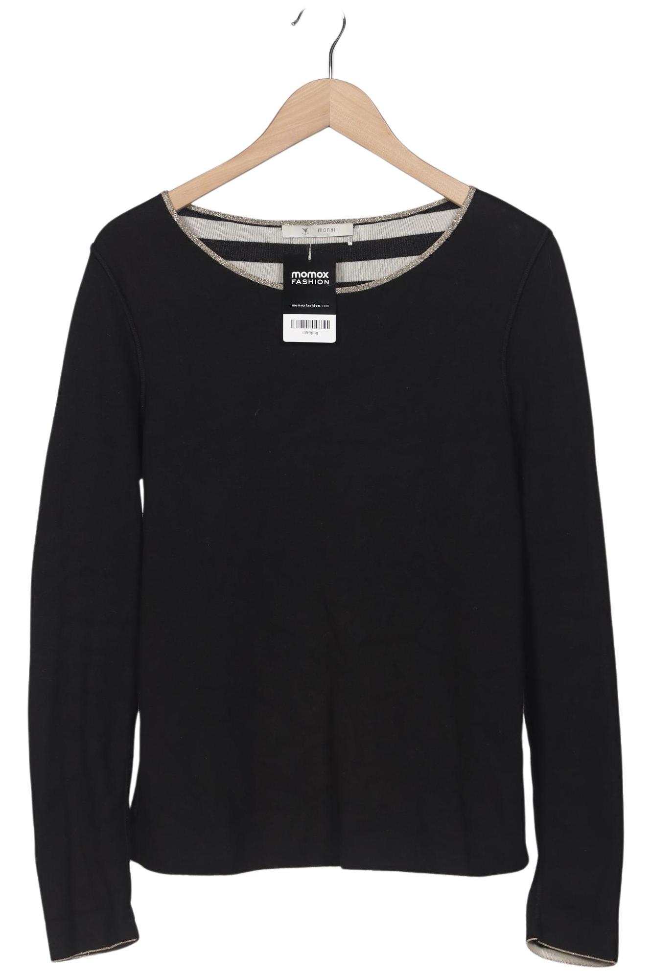 

monari Damen Pullover, schwarz, Gr. 38