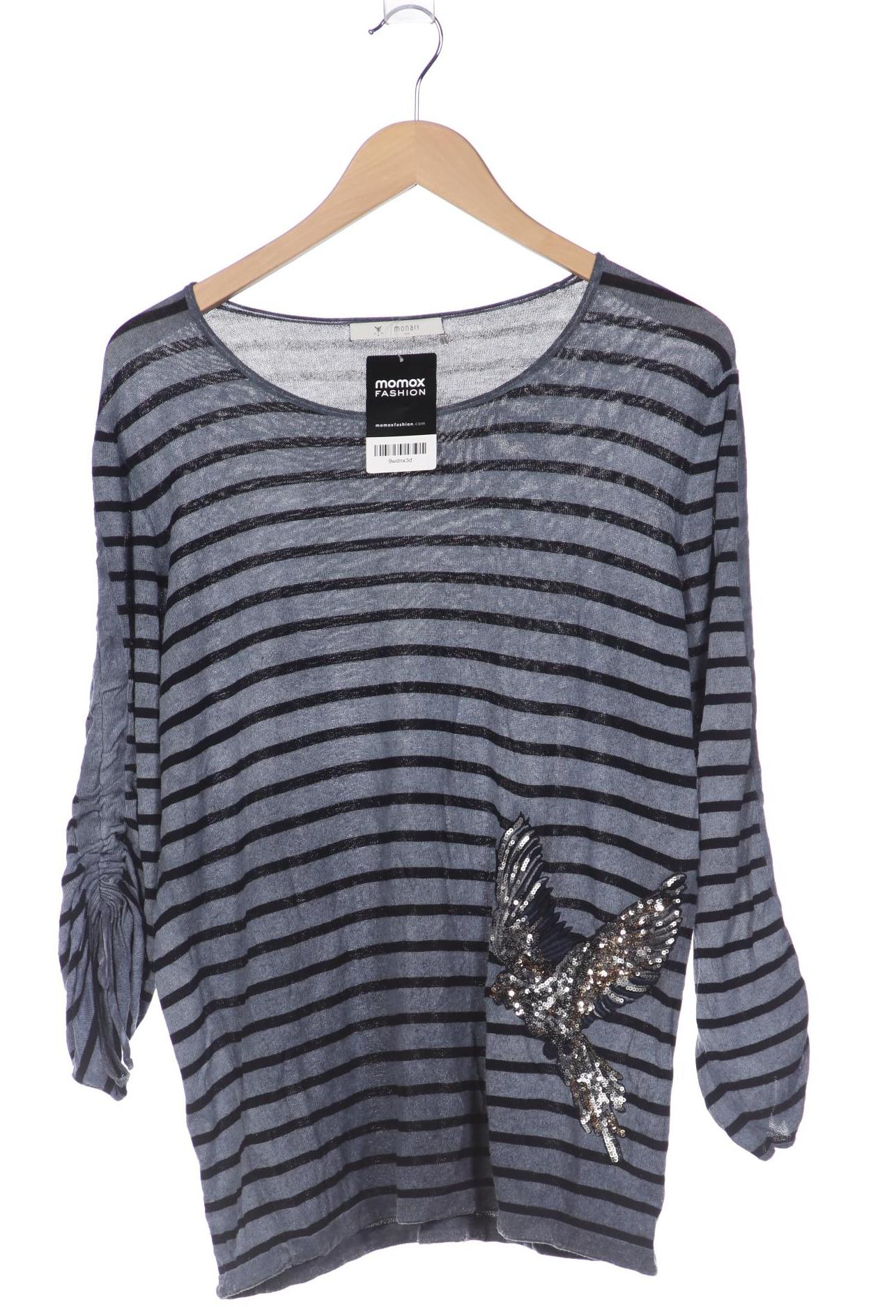 

monari Damen Pullover, blau, Gr. 44